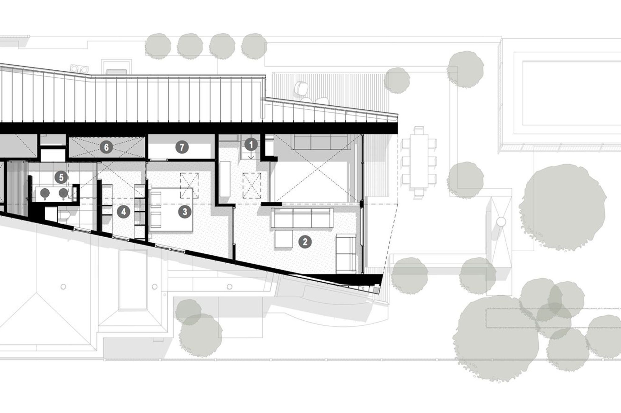 First-floor plan by Sheppard &amp; Rout Architects.