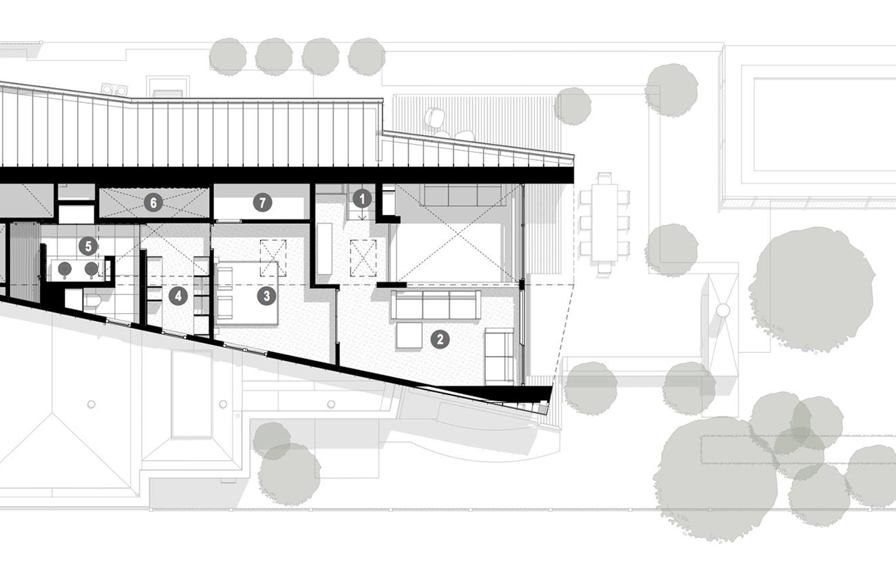 First-floor plan by Sheppard & Rout Architects.