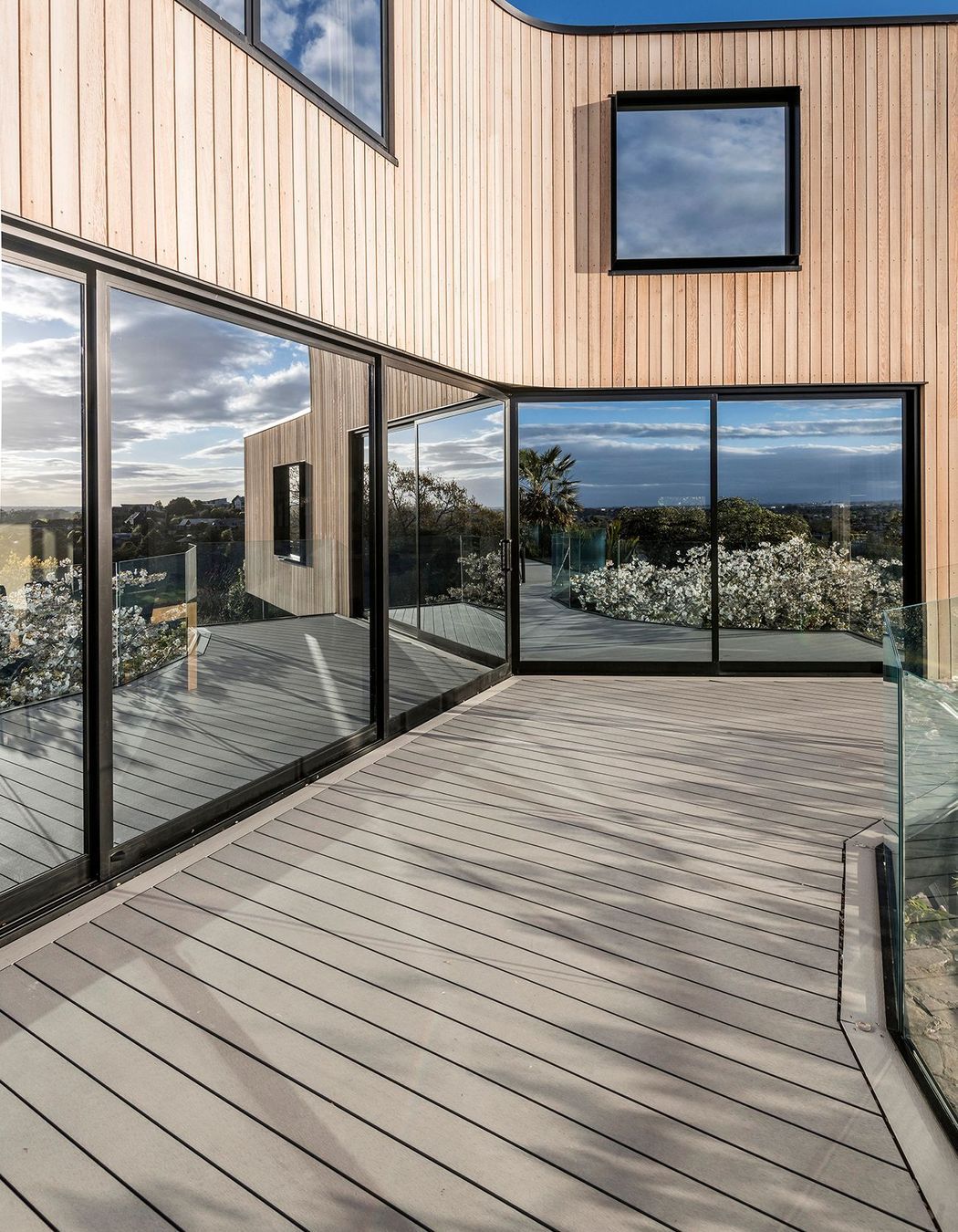 Internal corners have been softened by subtle curves around the form.