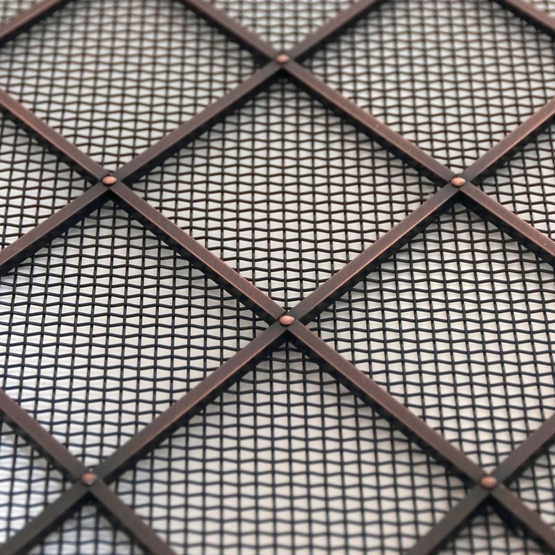 Oxford Hand Assembled Diamond Grille With Pinheads