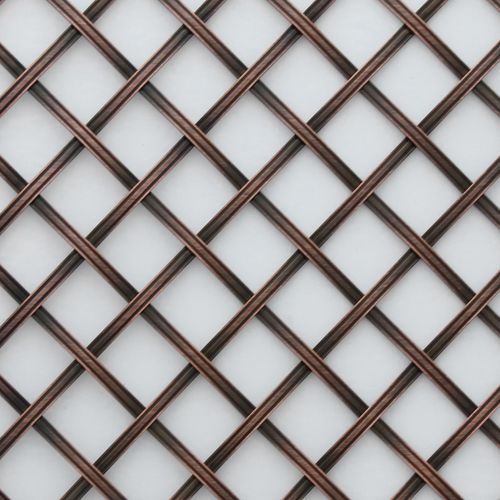 Oxford Hand Woven Diamond Reeded Grille