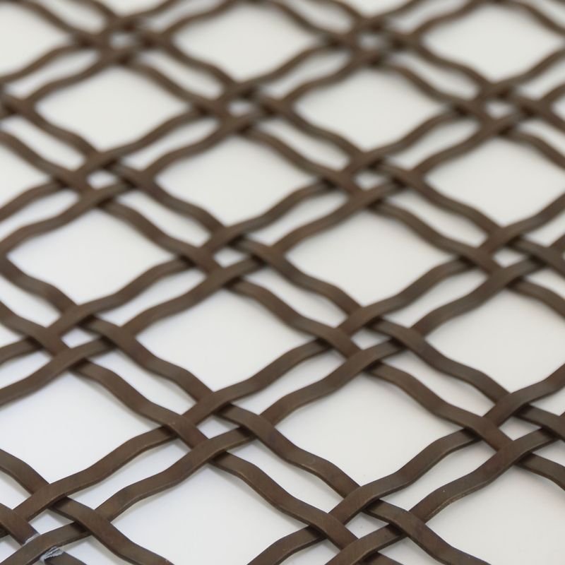 Oxford Hand Woven Double Diamond Plain Grille