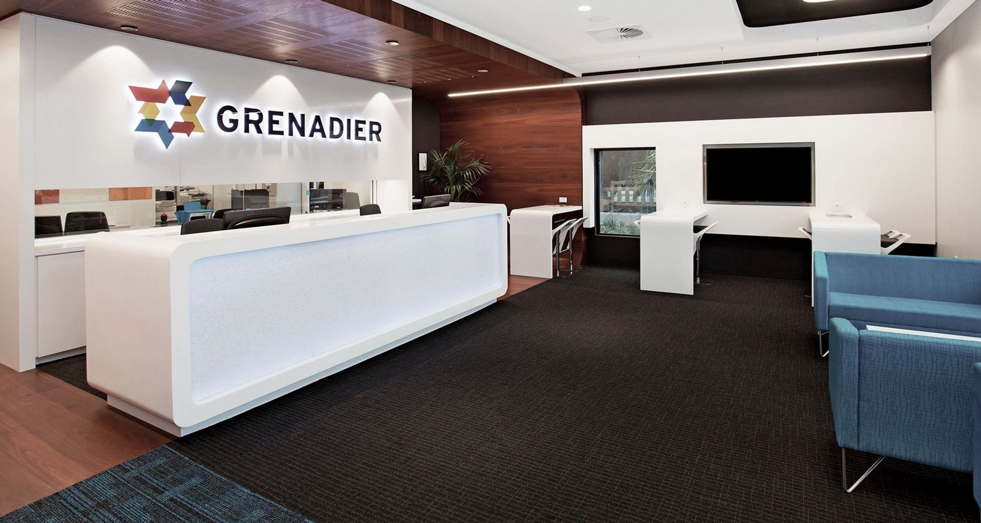 Harcourts Grenadier banner