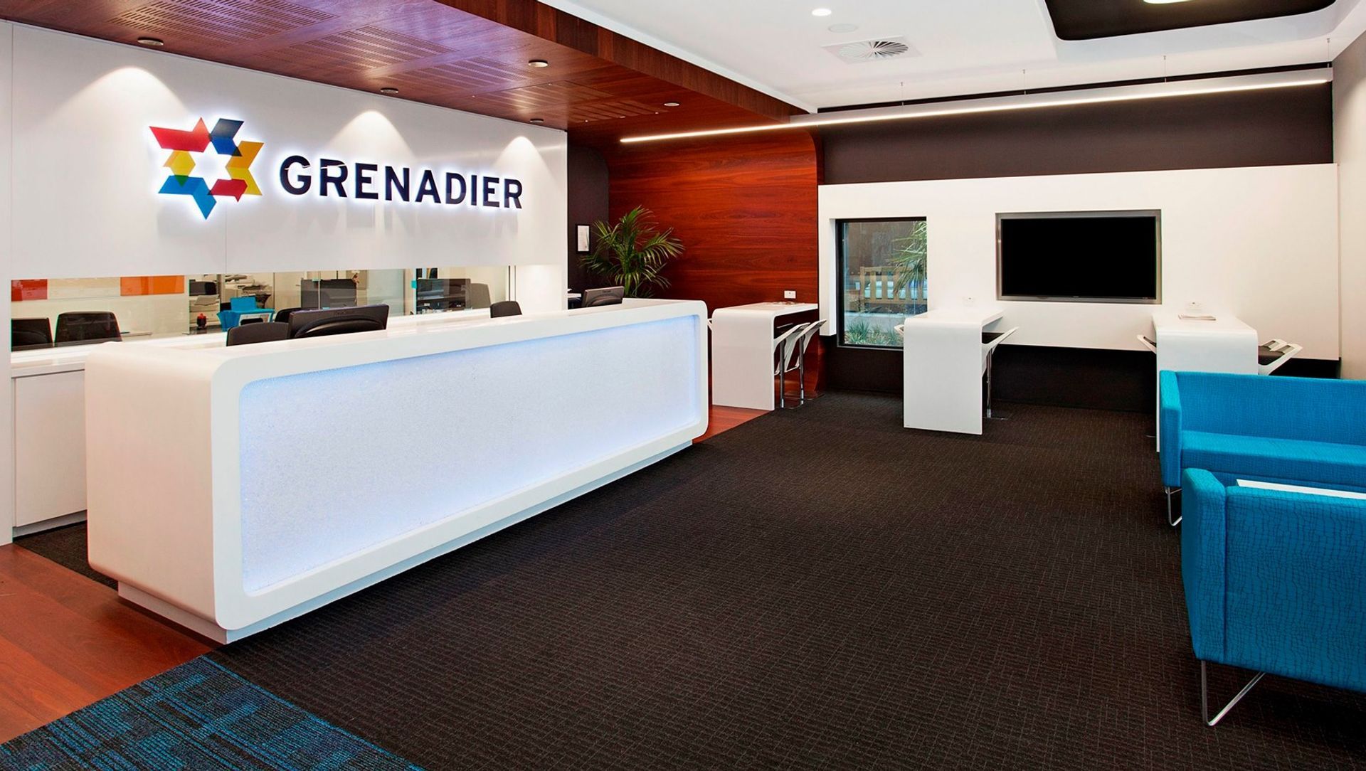 Harcourts Grenadier banner