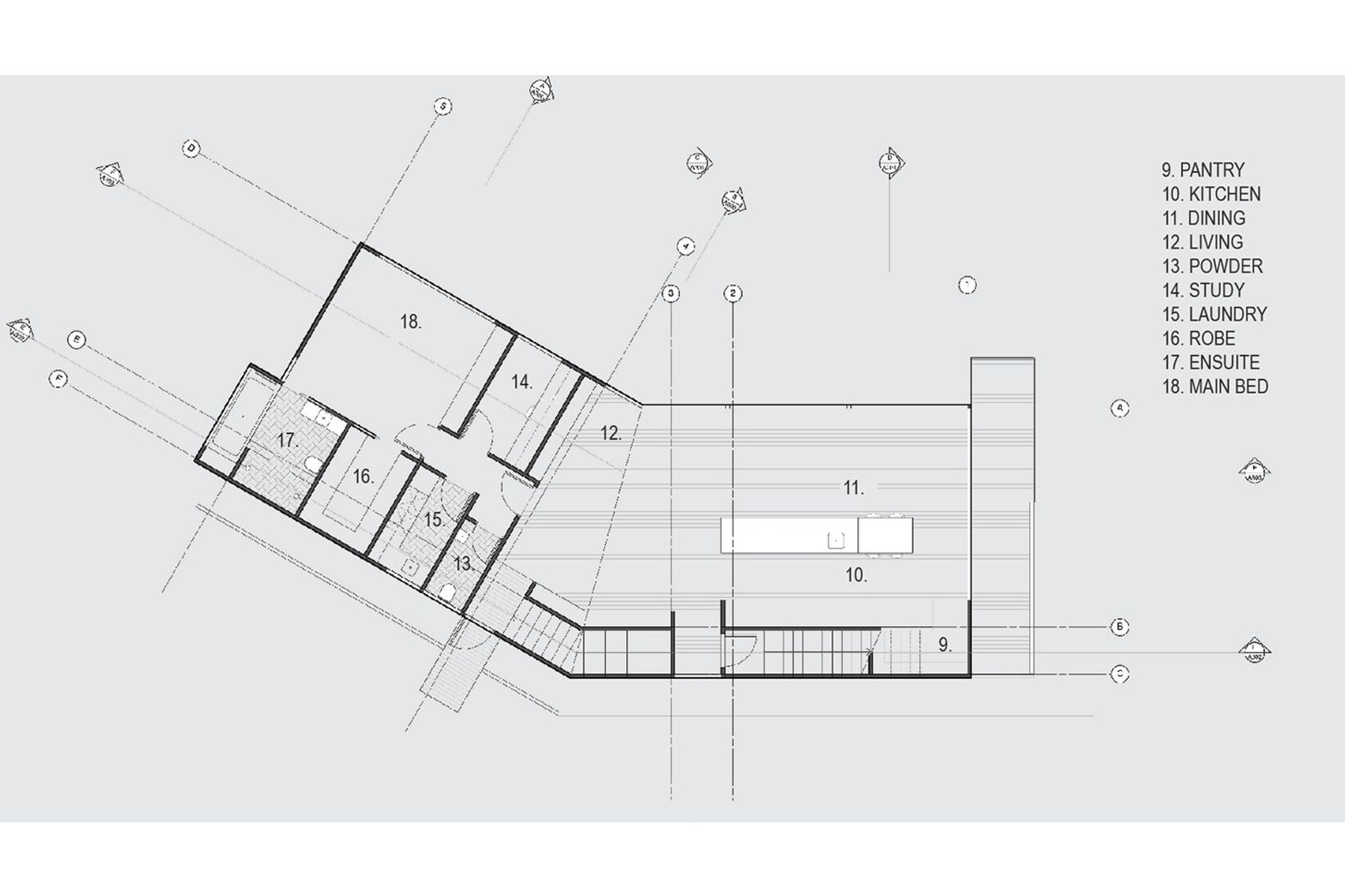 The first-floor plan, by Urban Function Architecture.