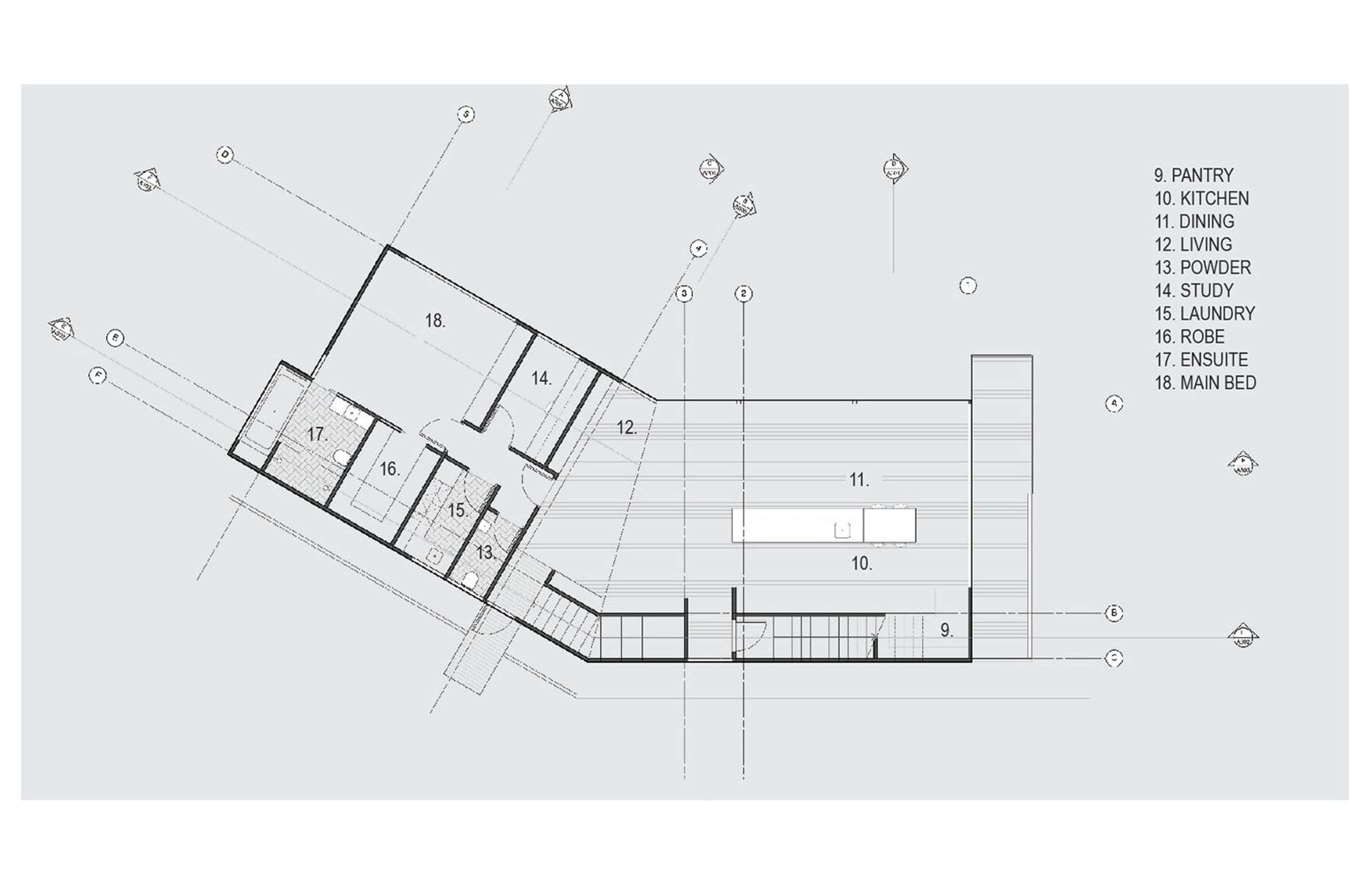 The first-floor plan, by Urban Function Architecture.