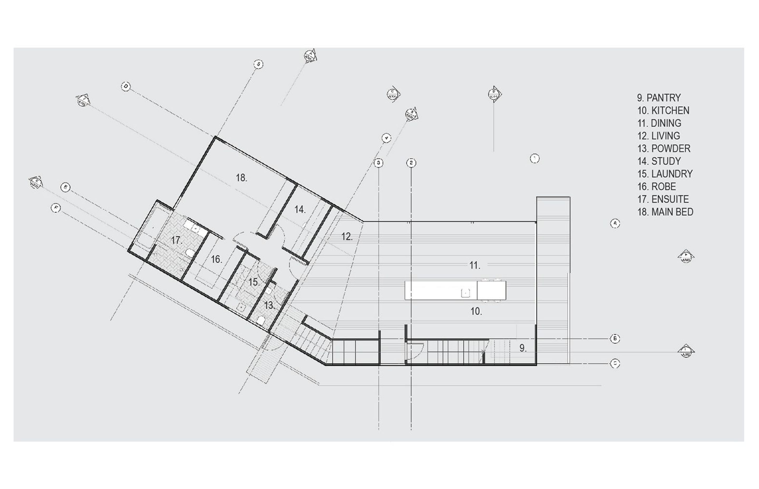 The first-floor plan, by Urban Function Architecture.