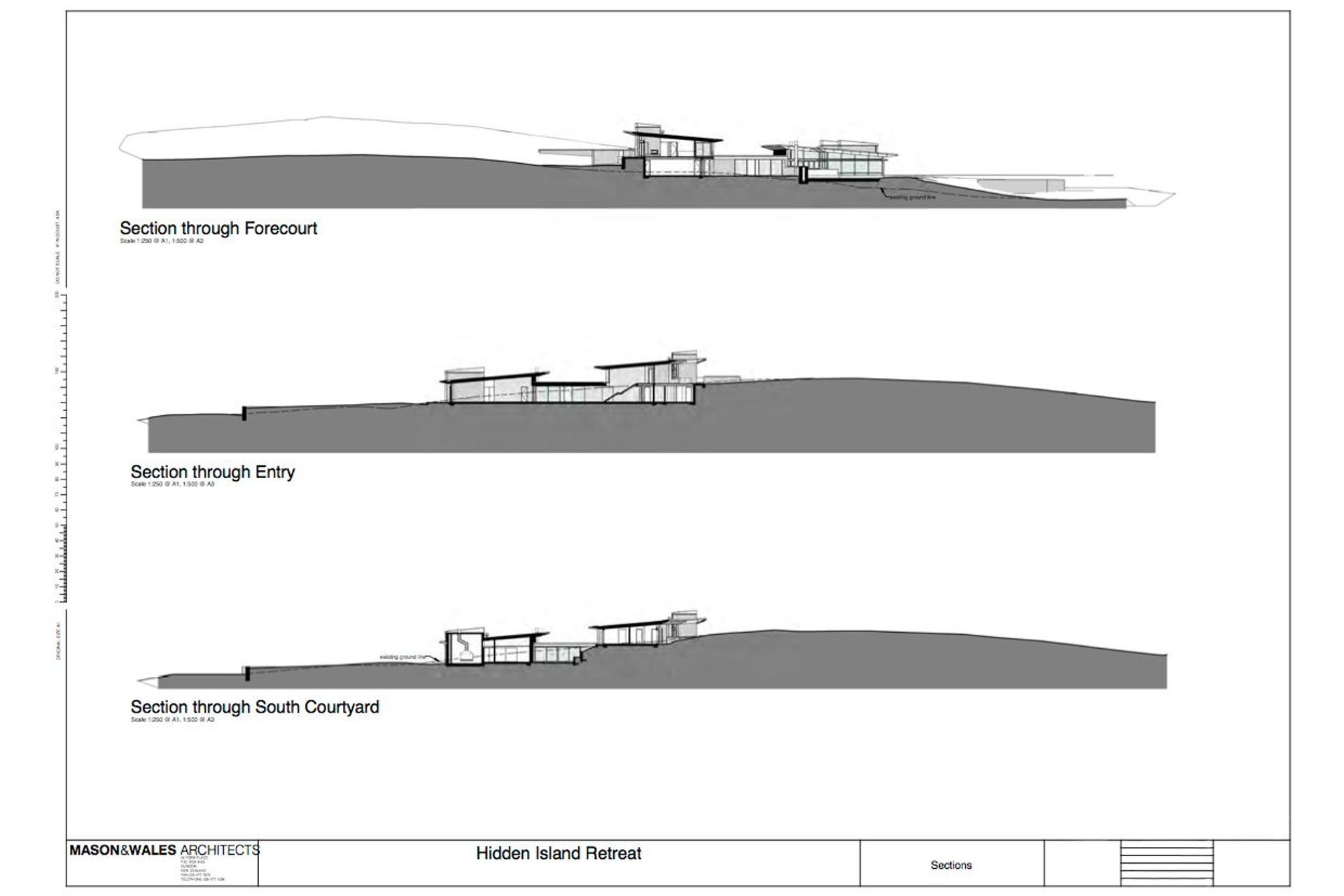 Section drawings by Mason and Wales Architects.