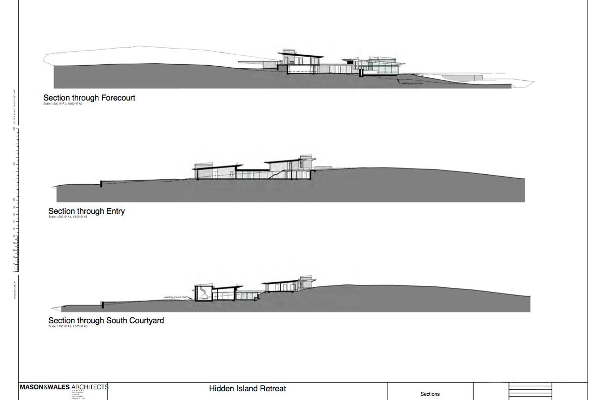 Section drawings by Mason and Wales Architects.