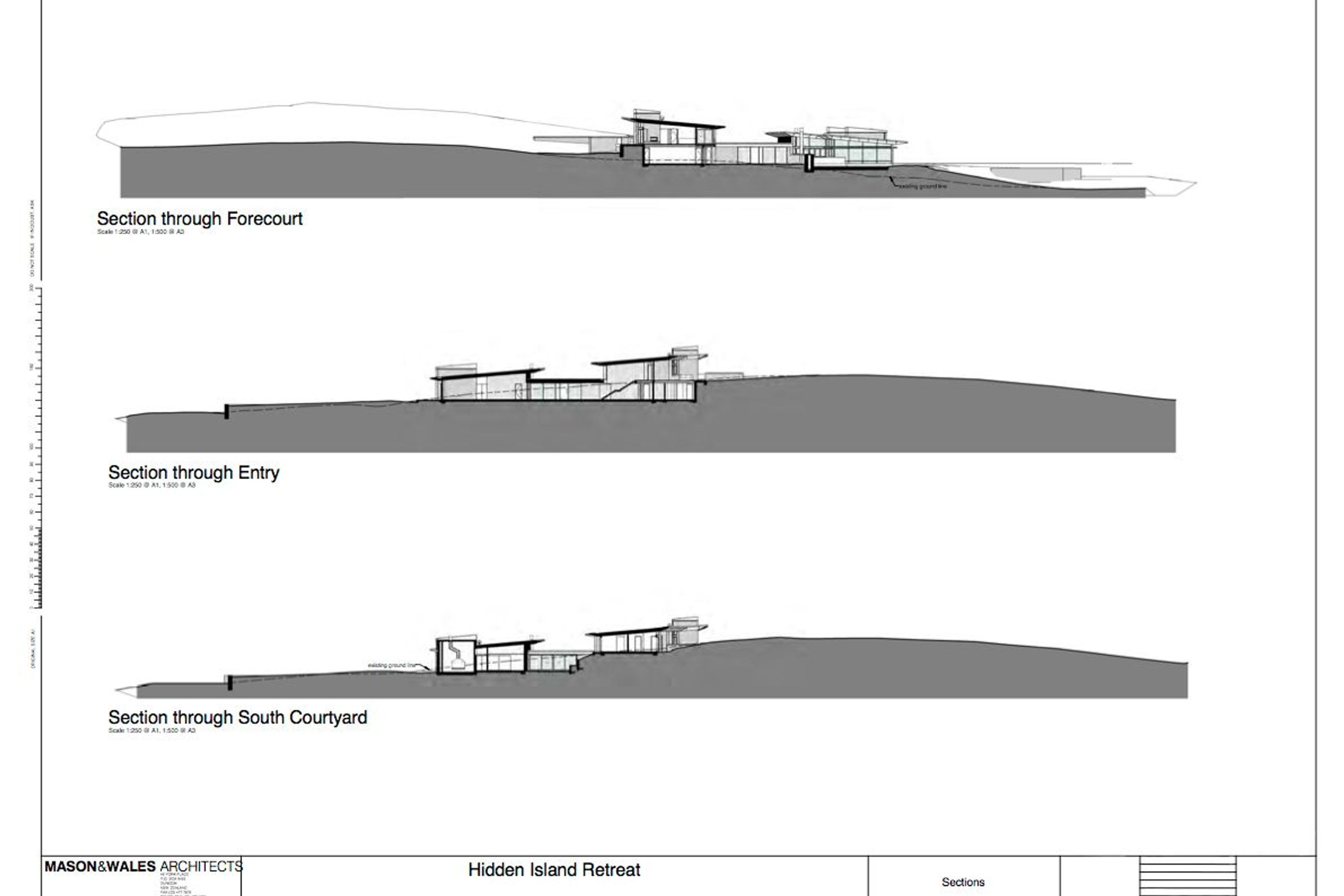 Section drawings by Mason and Wales Architects.