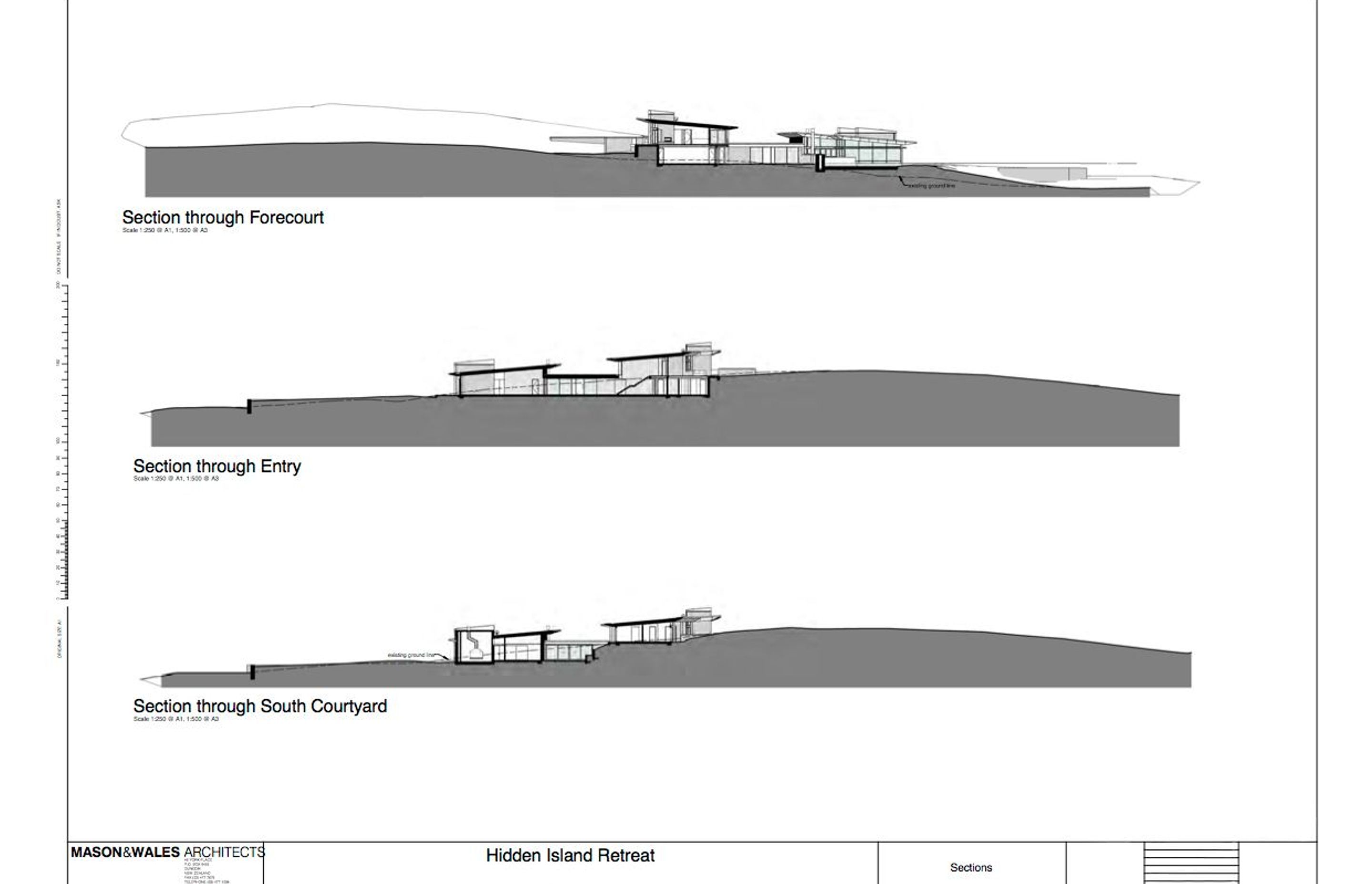 Section drawings by Mason and Wales Architects.