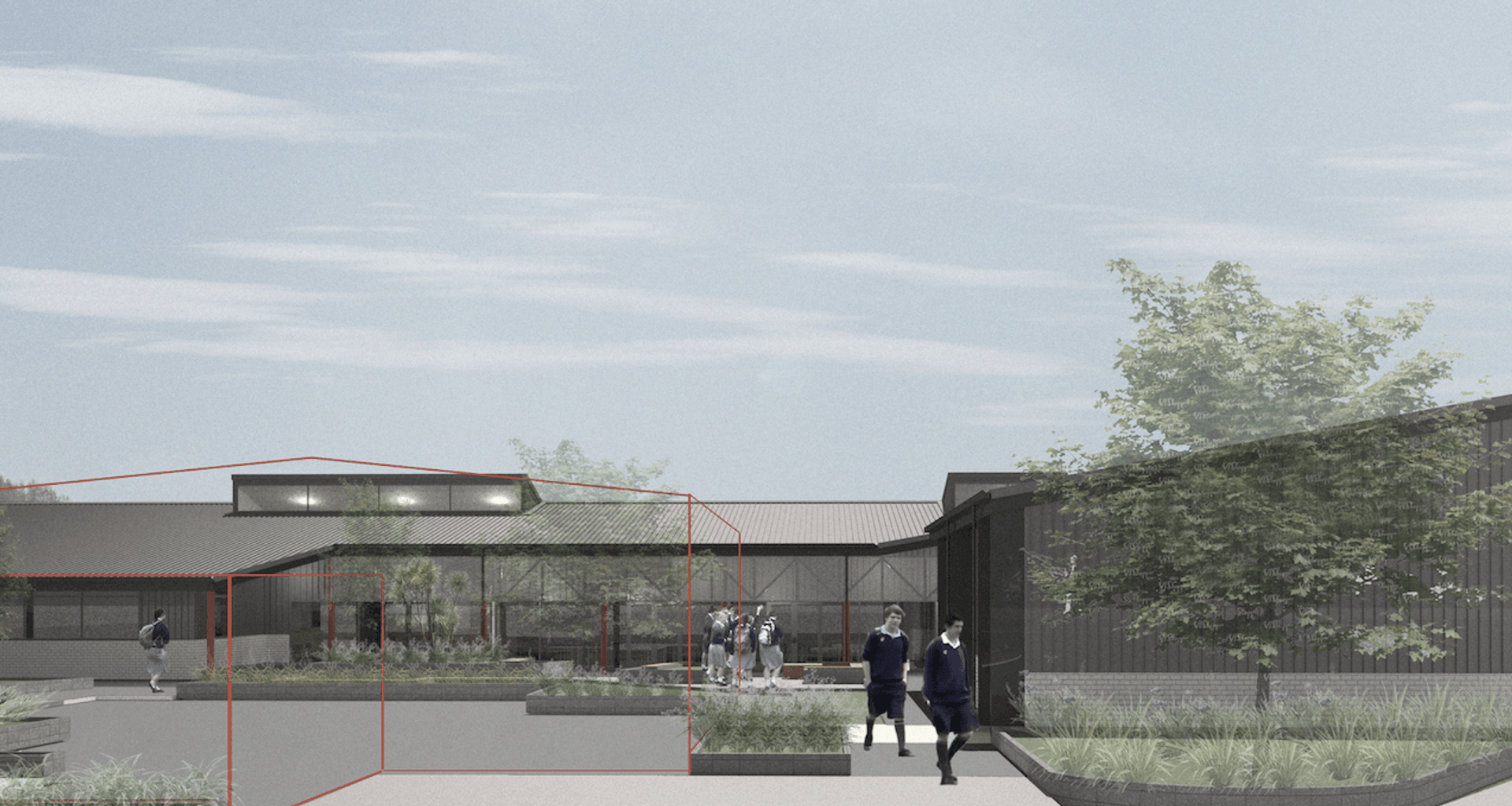 High School Redevelopment banner