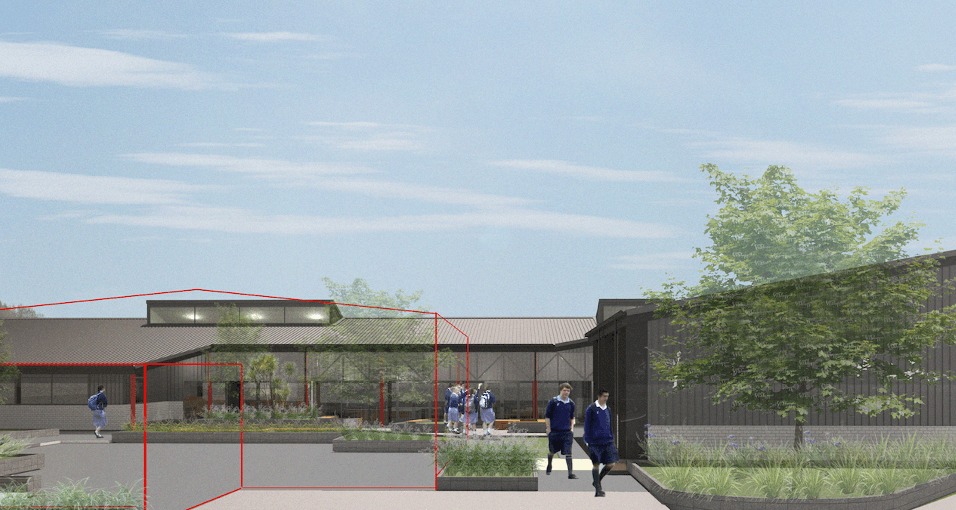High School Redevelopment banner