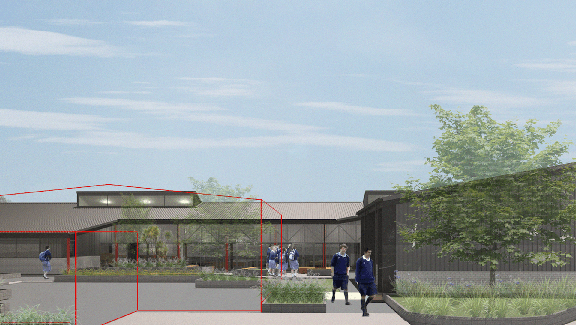 High School Redevelopment banner