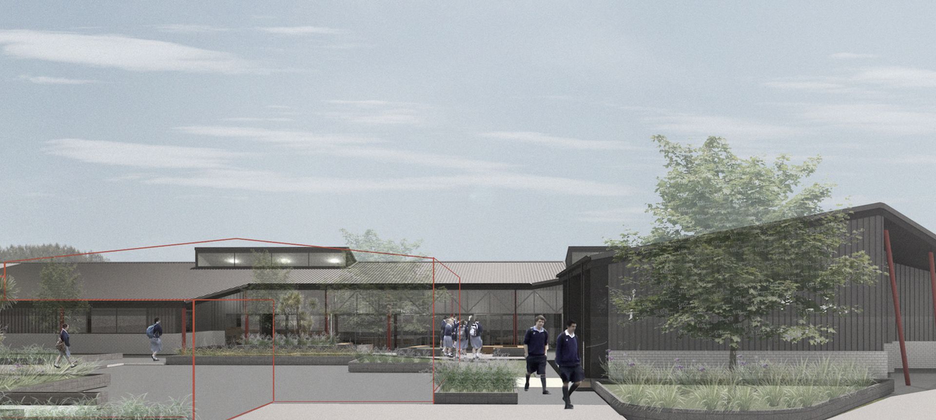 High School Redevelopment banner