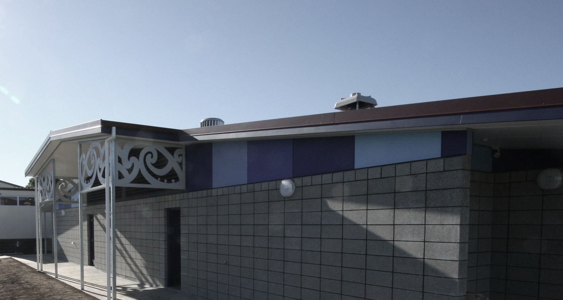 High School Amenities Building banner