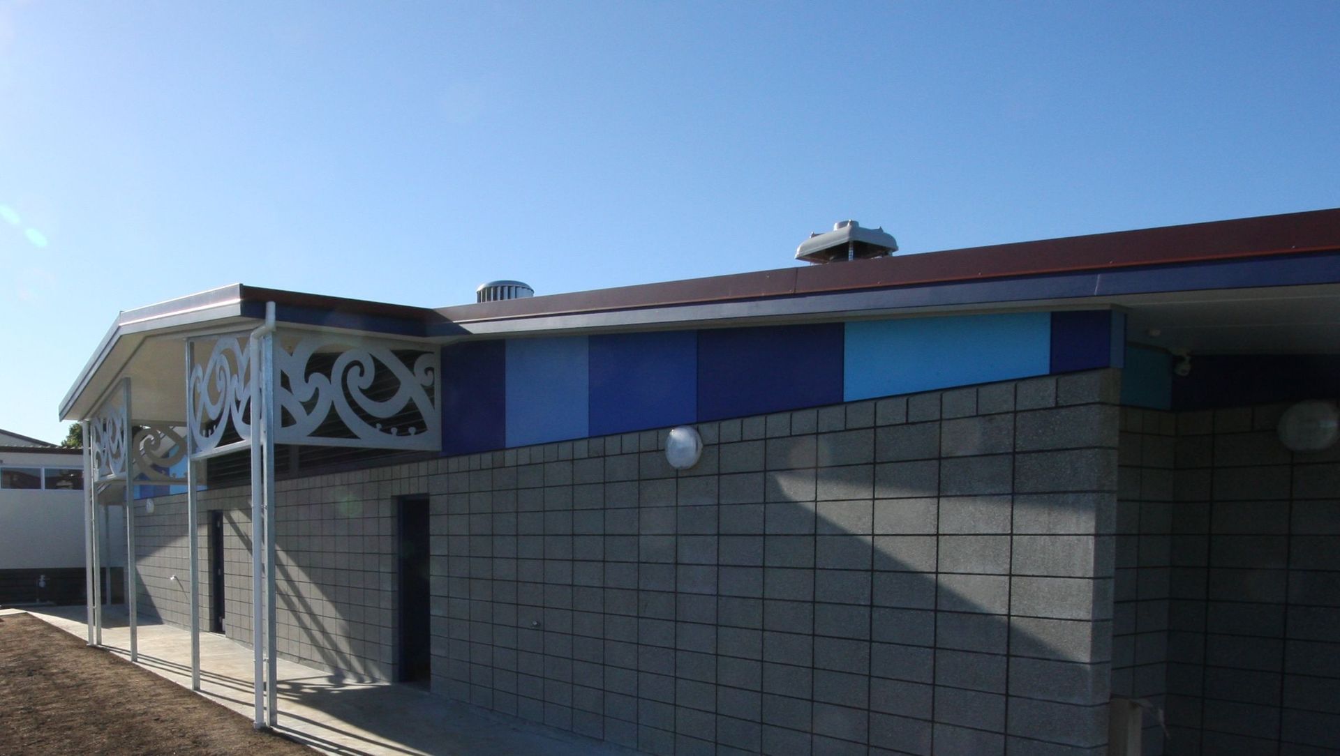 High School Amenities Building banner