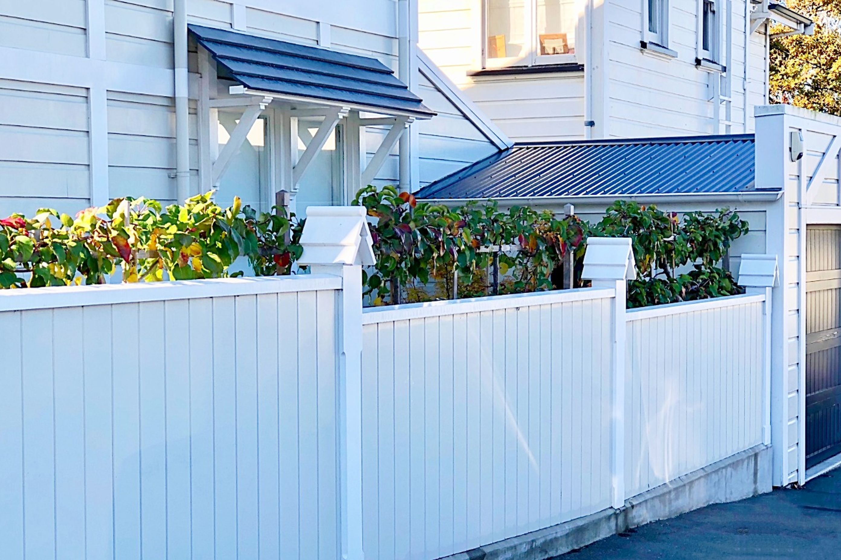 The owner meticulously restored the Victorian villa, and has detailed and built all the timber work on this project himself.