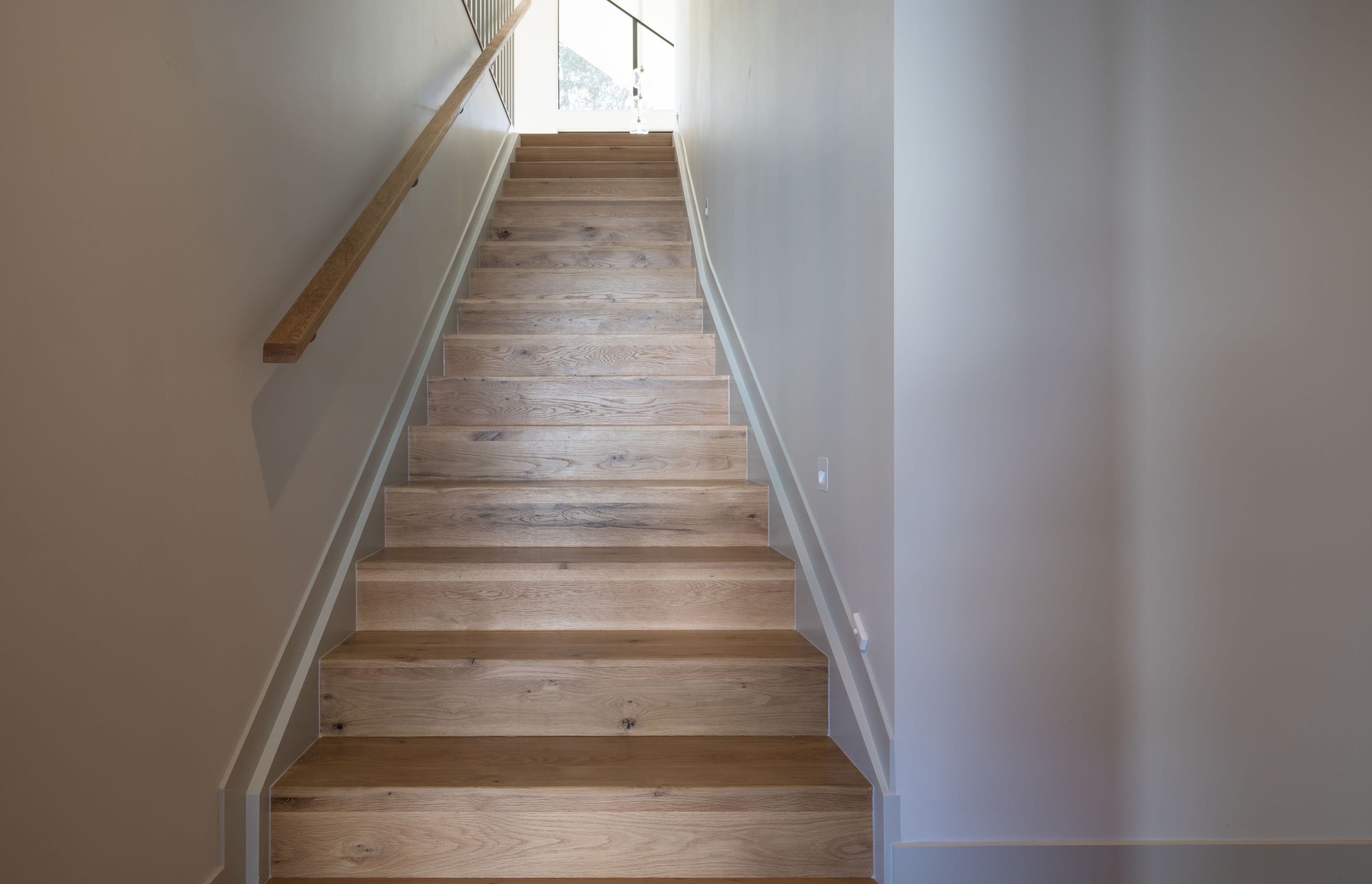 Hobsonville Home II - Solid American White Oak Flooring finished w/ Waterborne Polyurethane