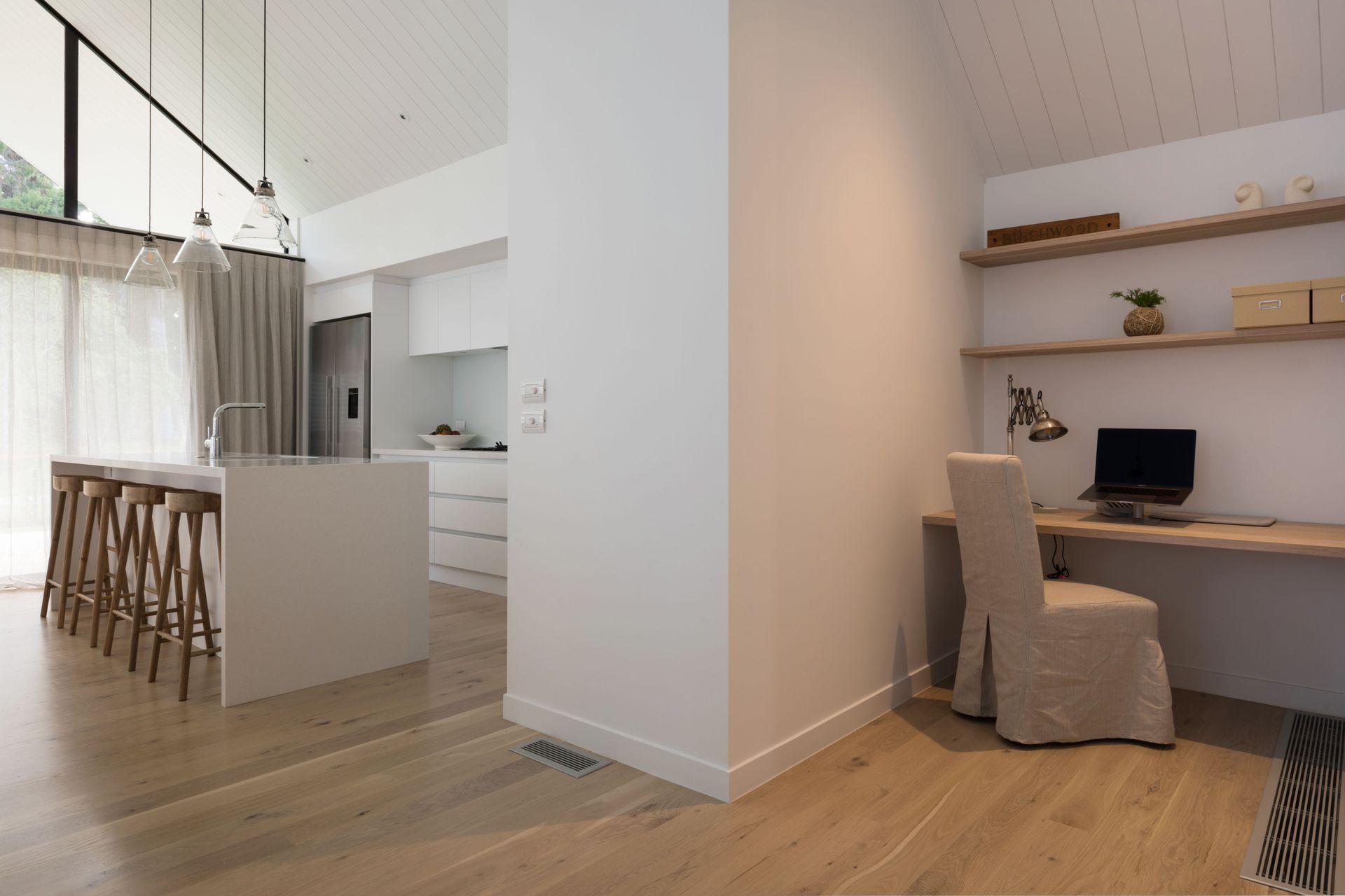 Hobsonville Home III - Solid American White Oak Flooring finished w/ Waterborne Polyurethane