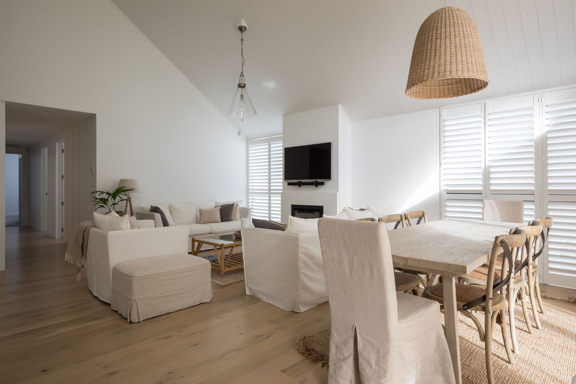 Hobsonville Home III - Solid American White Oak Flooring finished w/ Waterborne Polyurethane