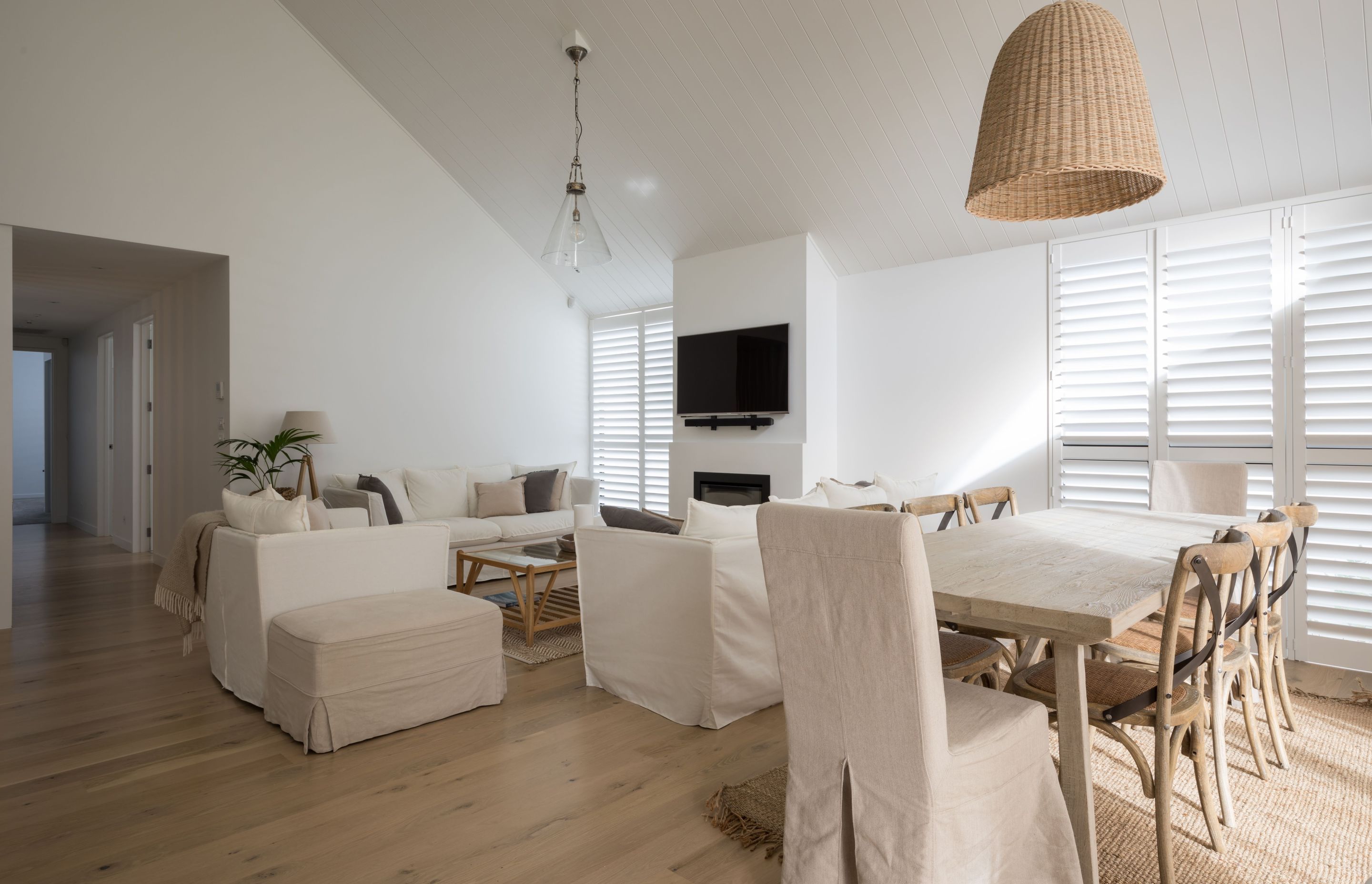 Hobsonville Home III - Solid American White Oak Flooring finished w/ Waterborne Polyurethane