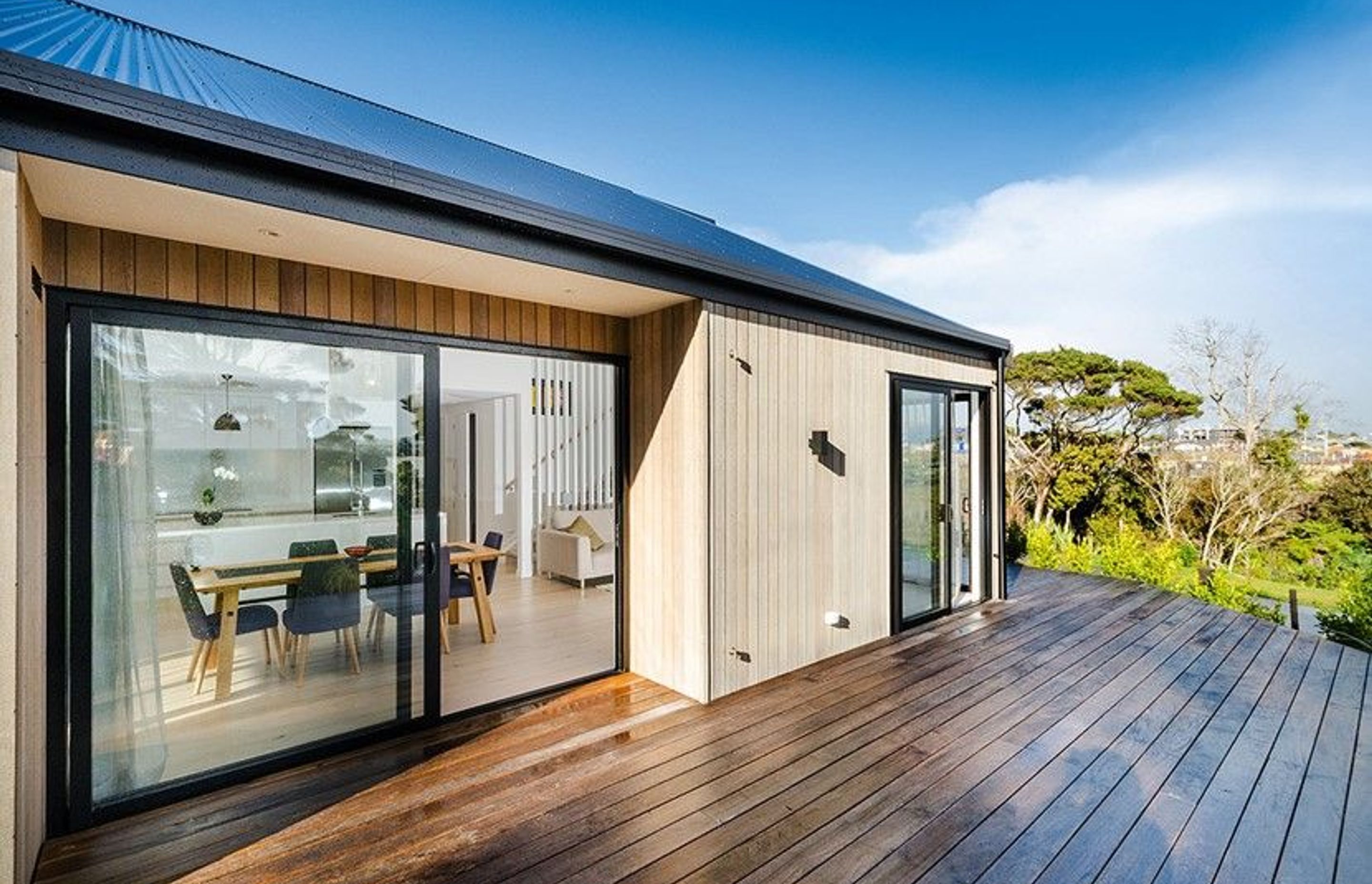 Hobsonville Pt Home - Solid American White Oak flooring finished w/ Bona Stain in 'White' + Waterborne Polyurethane