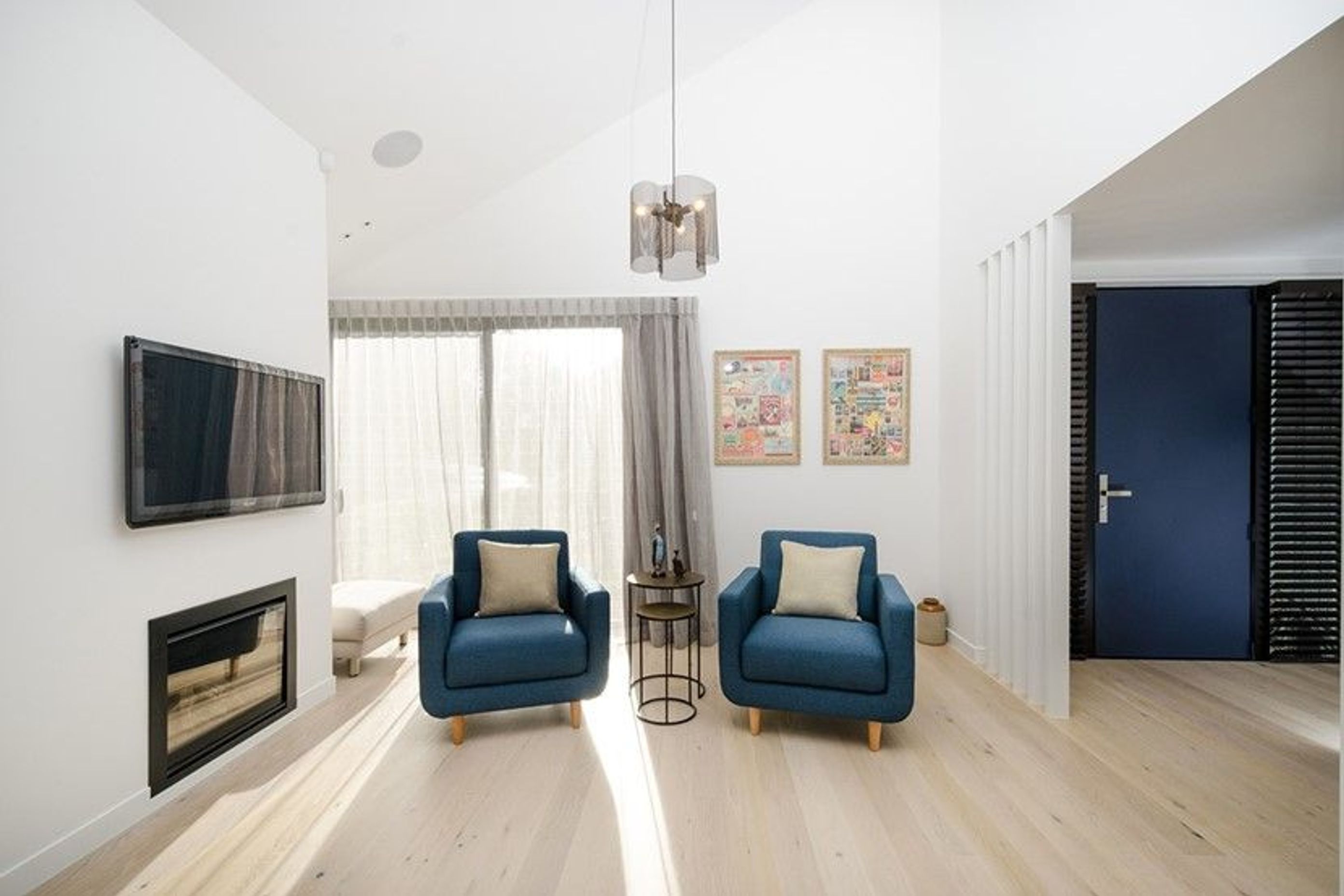 Hobsonville Pt Home - Solid American White Oak flooring finished w/ Bona Stain in 'White' + Waterborne Polyurethane