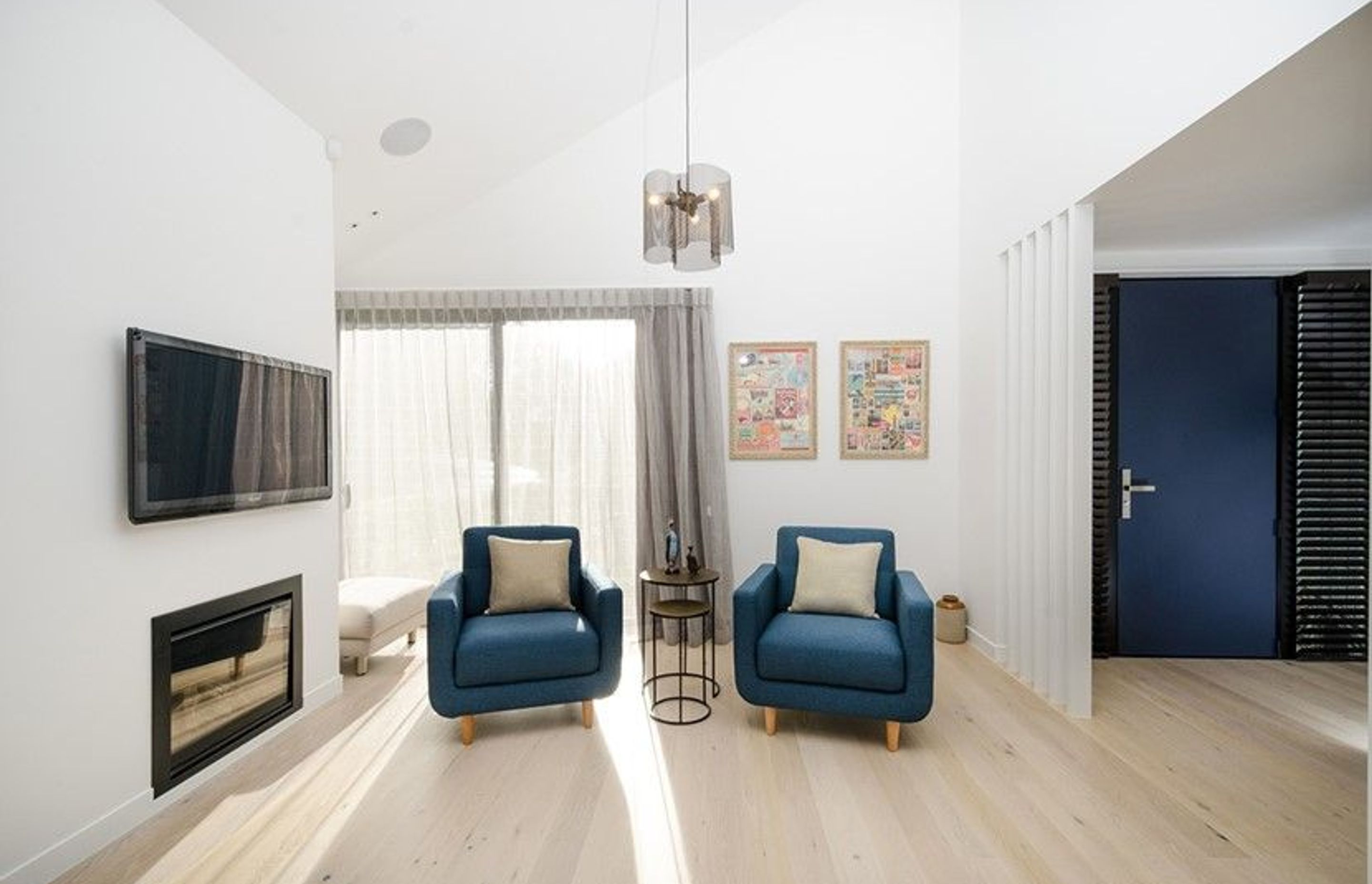 Hobsonville Pt Home - Solid American White Oak flooring finished w/ Bona Stain in 'White' + Waterborne Polyurethane