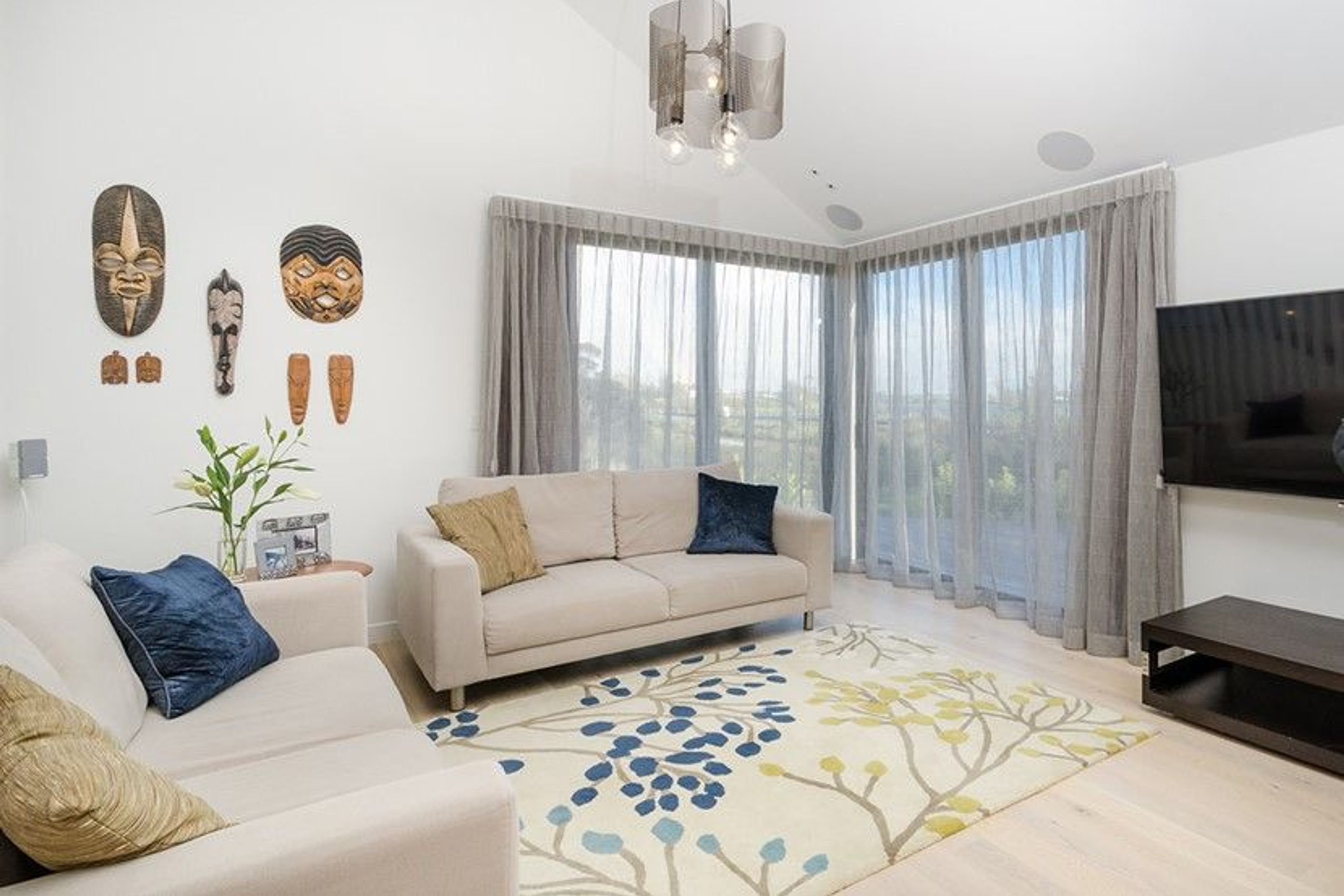 Hobsonville Pt Home - Solid American White Oak flooring finished w/ Bona Stain in 'White' + Waterborne Polyurethane