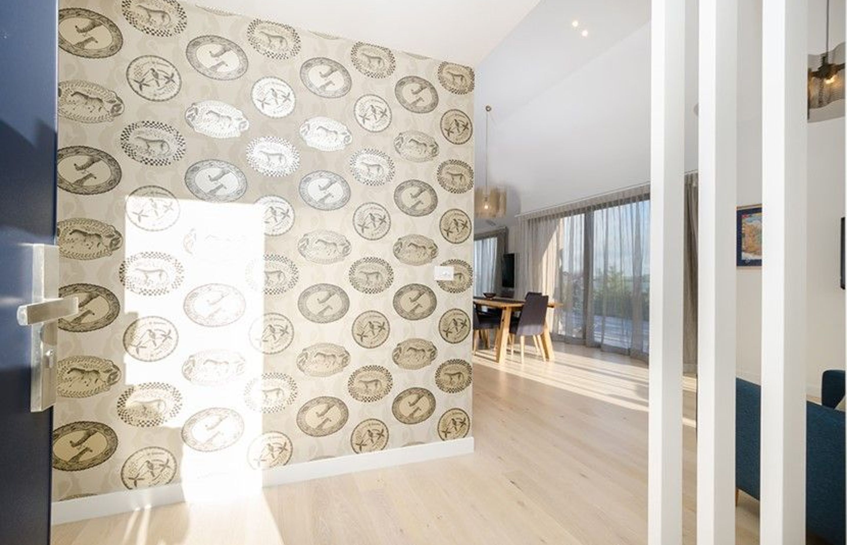 Hobsonville Pt Home - Solid American White Oak flooring finished w/ Bona Stain in 'White' + Waterborne Polyurethane