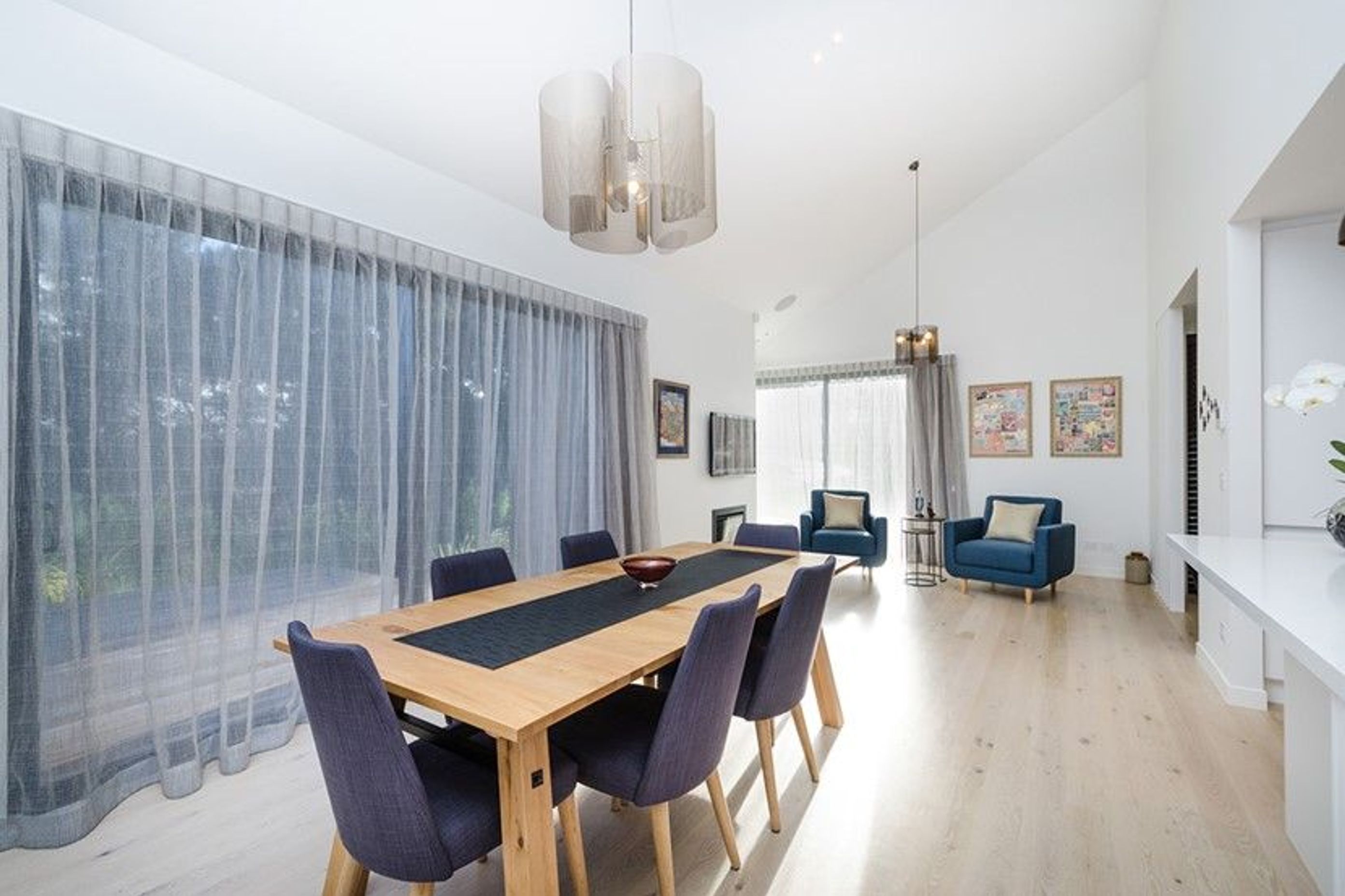 Hobsonville Pt Home - Solid American White Oak flooring finished w/ Bona Stain in 'White' + Waterborne Polyurethane