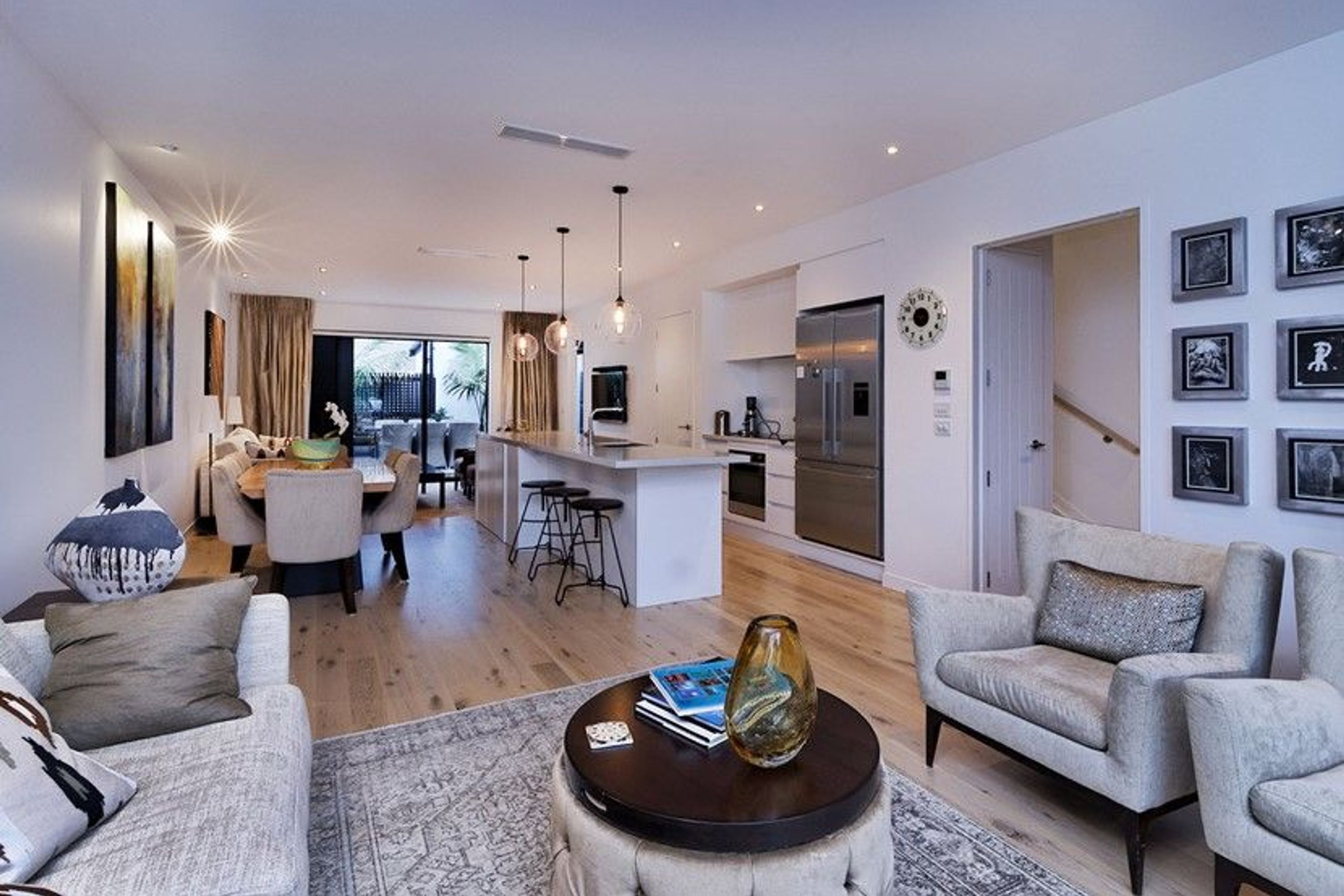 Hobsonville V - Solid American White Oak Flooring finished w/ clear waterborne polyurethane