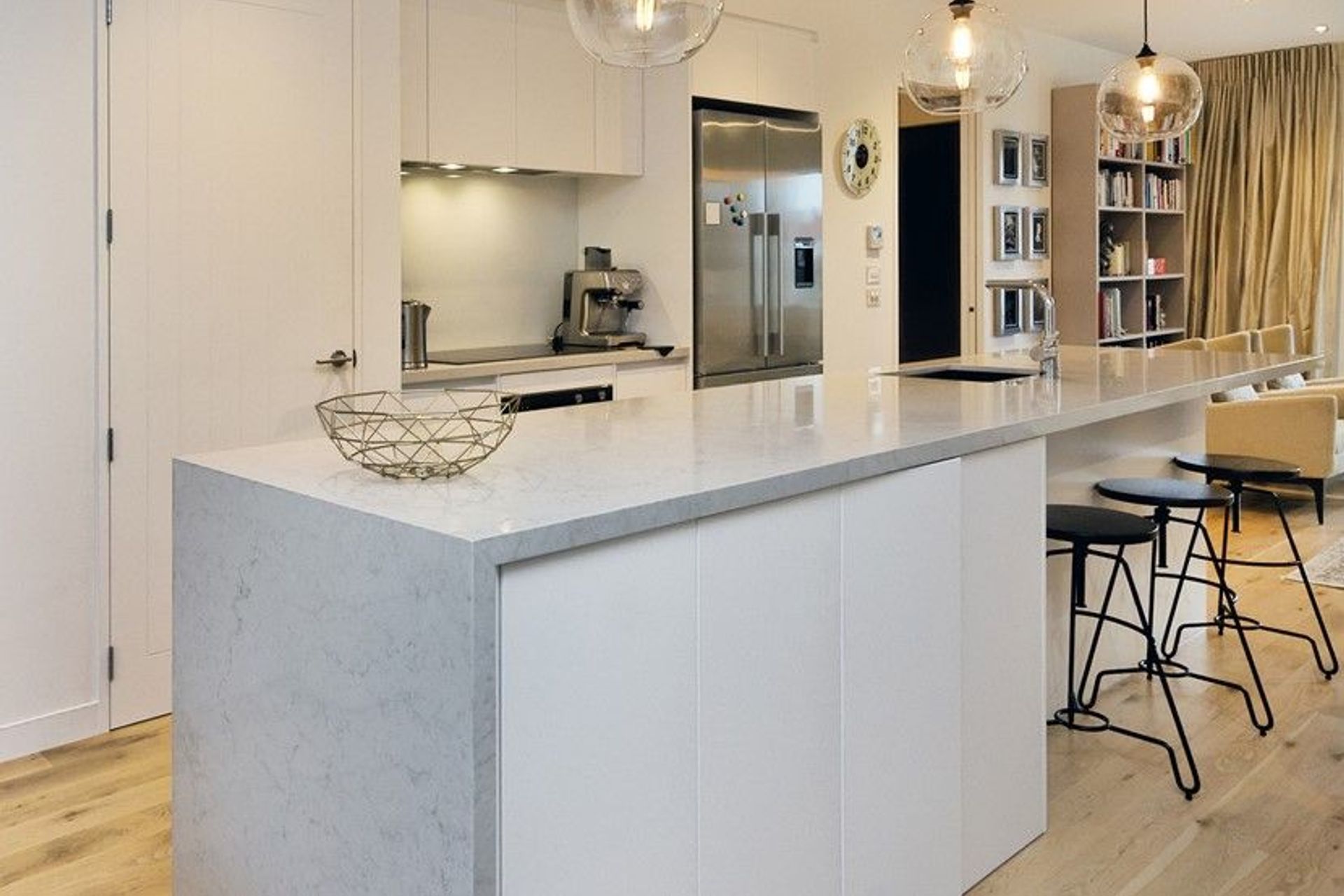 Hobsonville V - Solid American White Oak Flooring finished w/ clear waterborne polyurethane