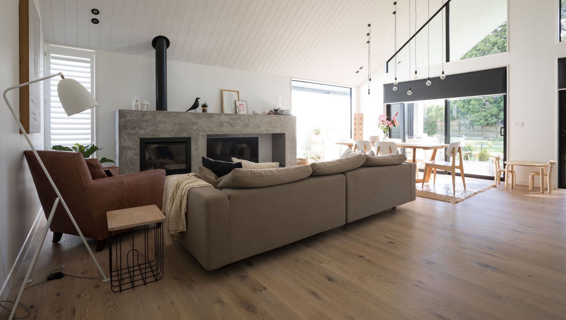 Hobsonville VI - Rustic Grade Solid American White Oak finished w/ Rubio Oil in 'White'