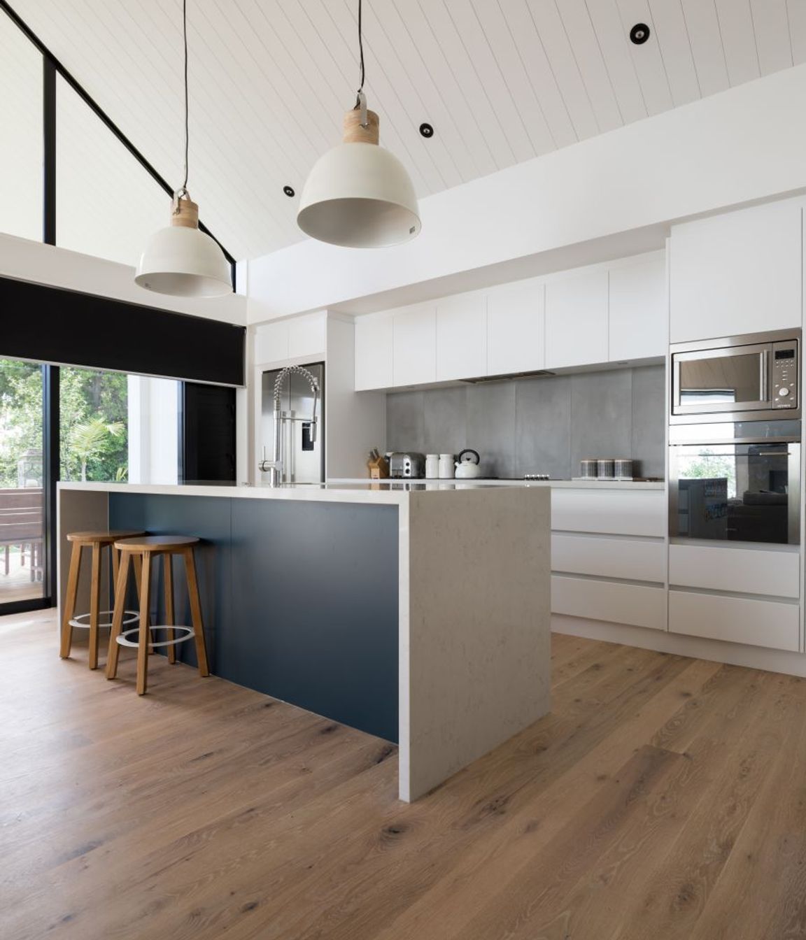 Solid American White Oak in Rustic Grade - Finished with RMC 'White' oil