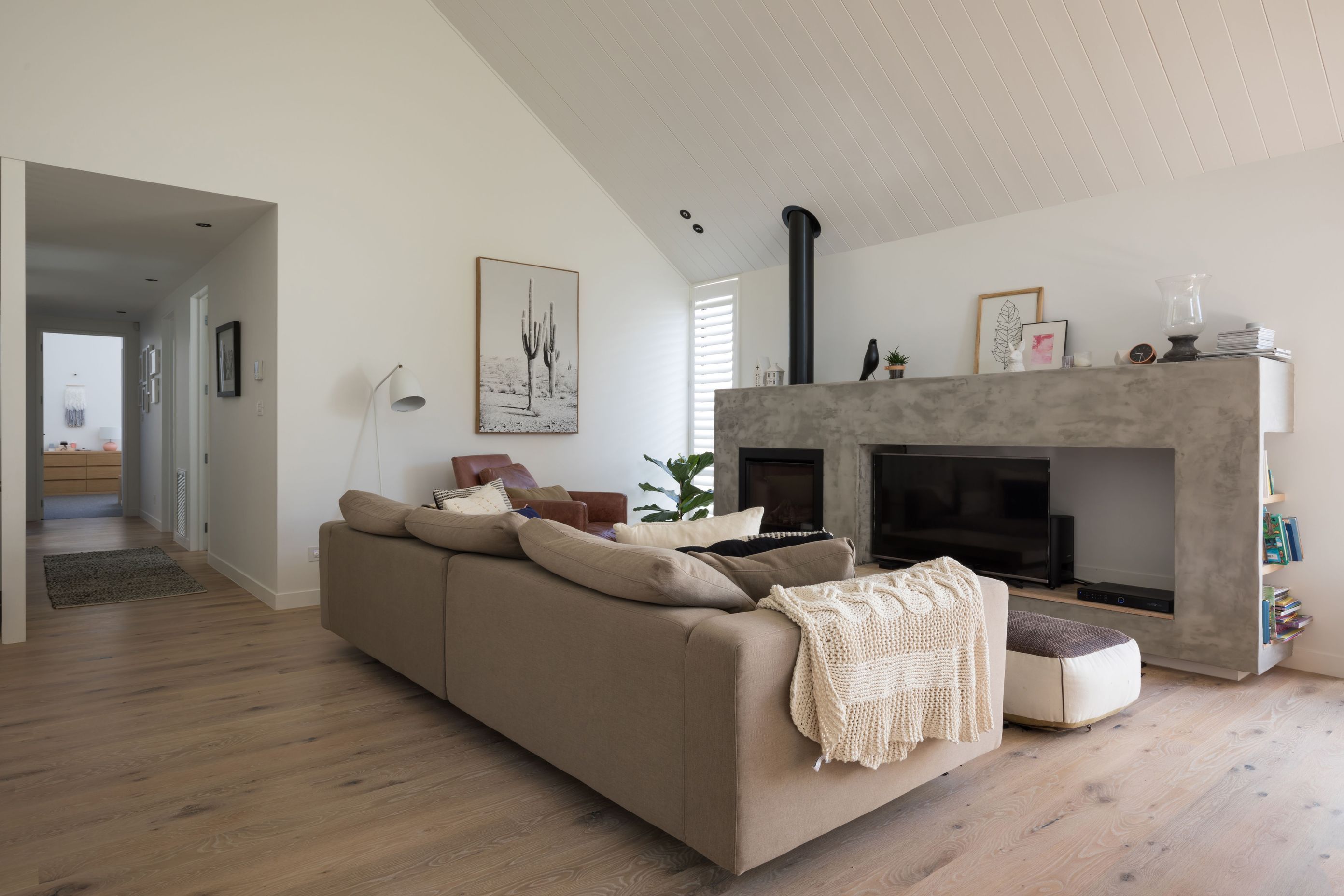 Hobsonville VI - Rustic Grade Solid American White Oak finished w/ Rubio Oil in 'White'