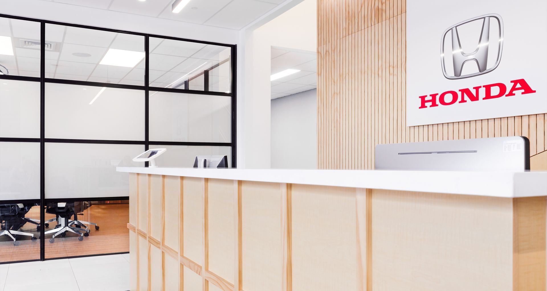 Honda Head Office Interiors banner