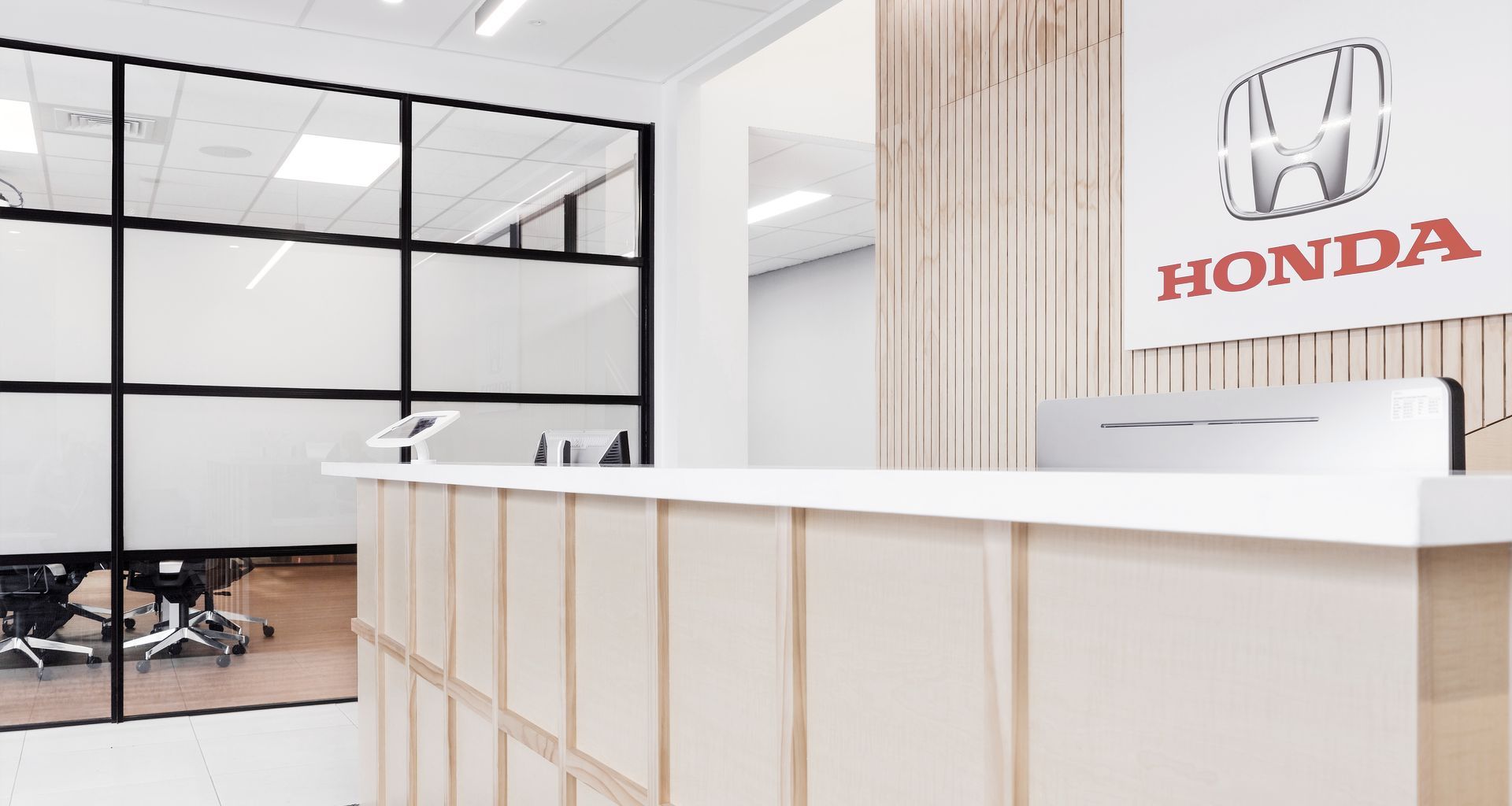Honda Head Office Interiors banner