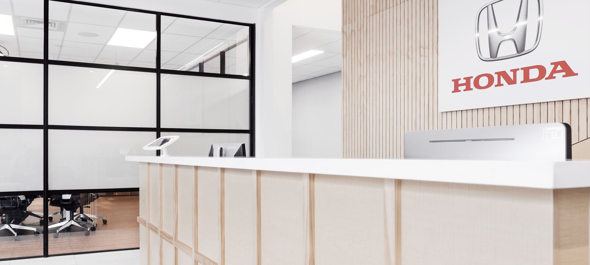 Honda Head Office Interiors banner