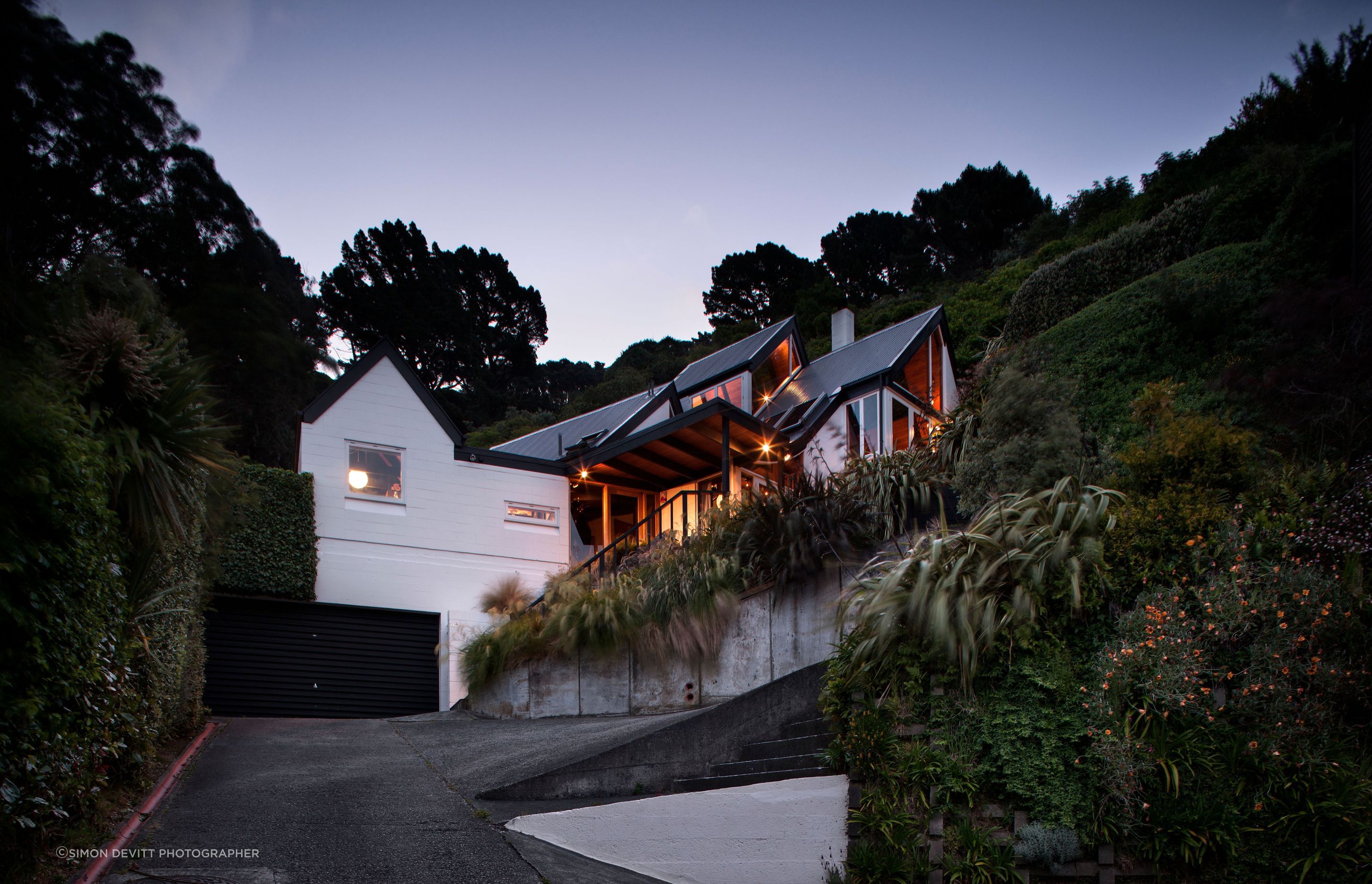 View of house from approach