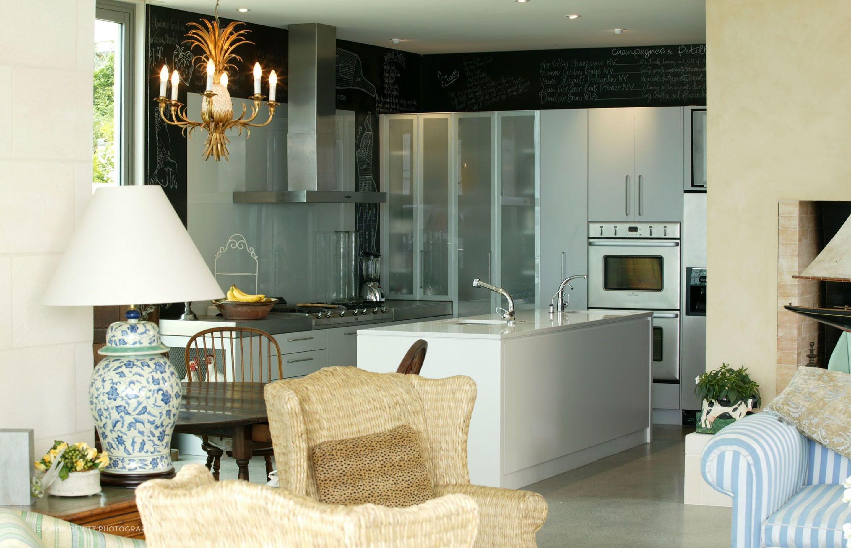 Kitchen viewed from the Living Room