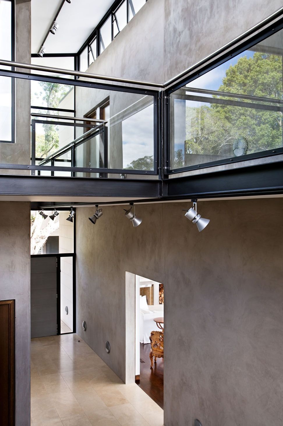 Interior Hall and Gallery