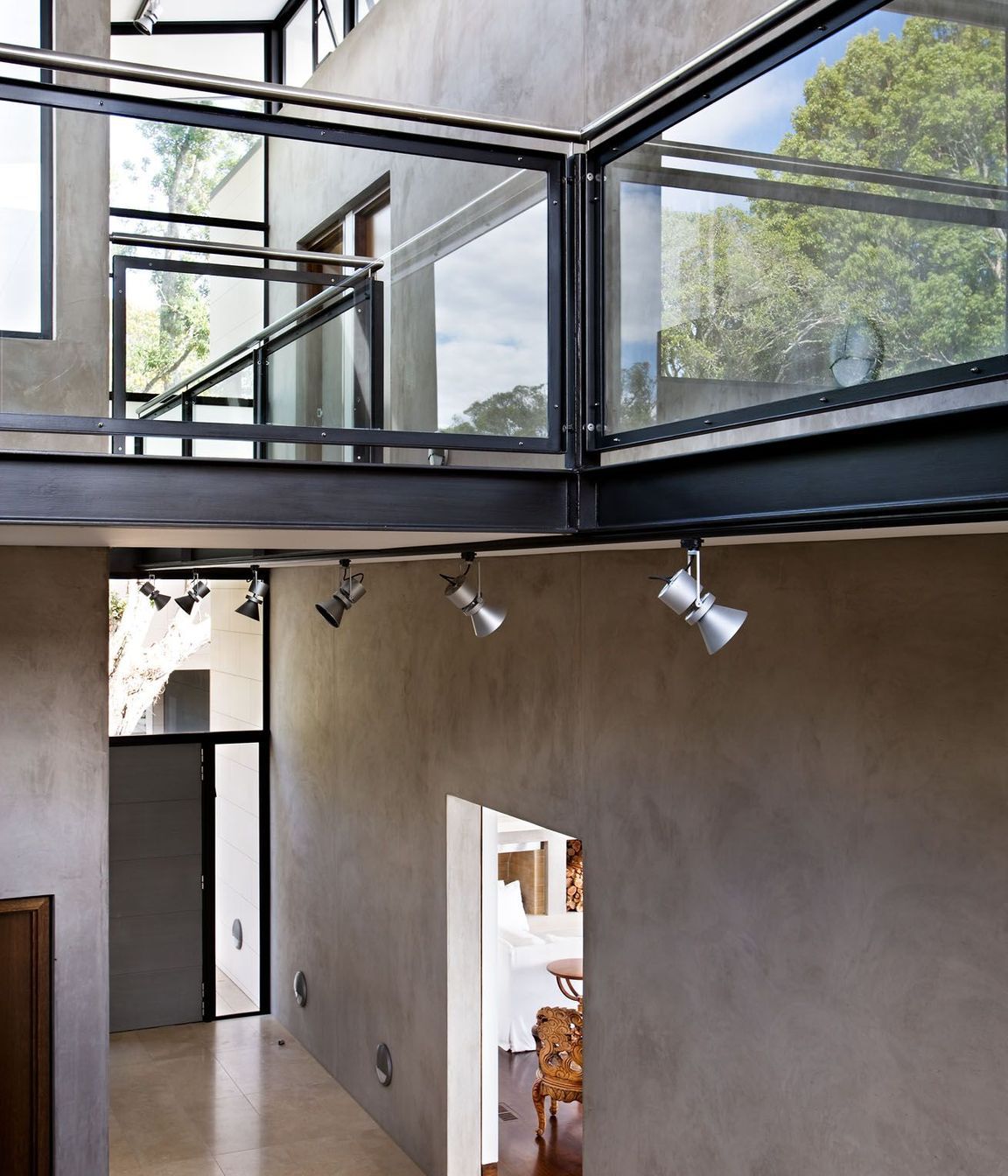 Interior Hall and Gallery