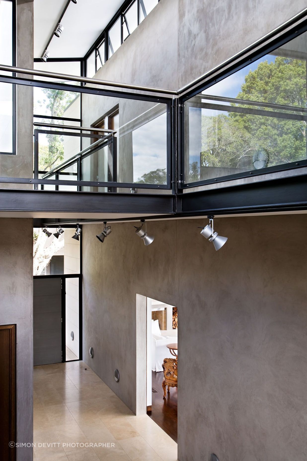Interior Hall and Gallery