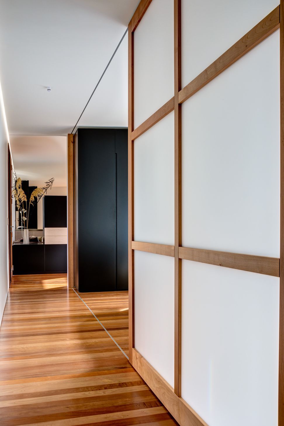 Two doors over three rooms 