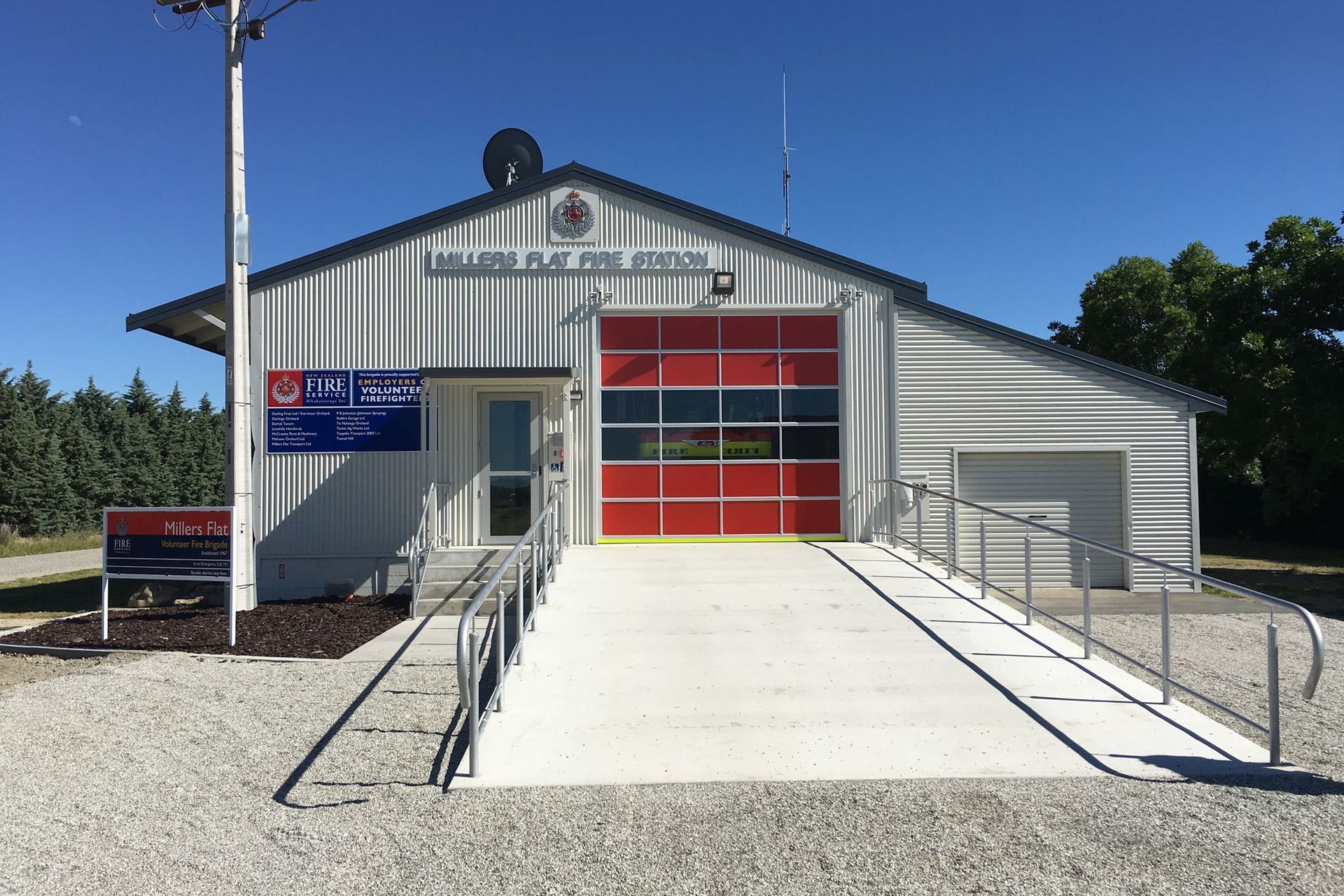 Millers Flat fire station upgrade
