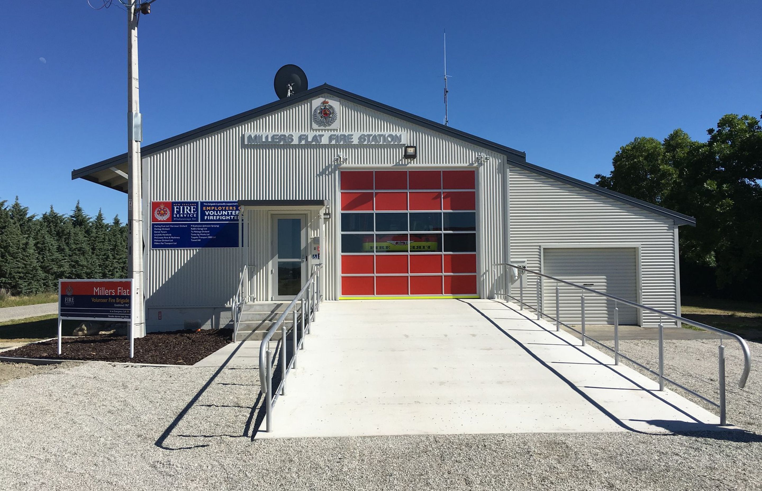 Millers Flat fire station upgrade