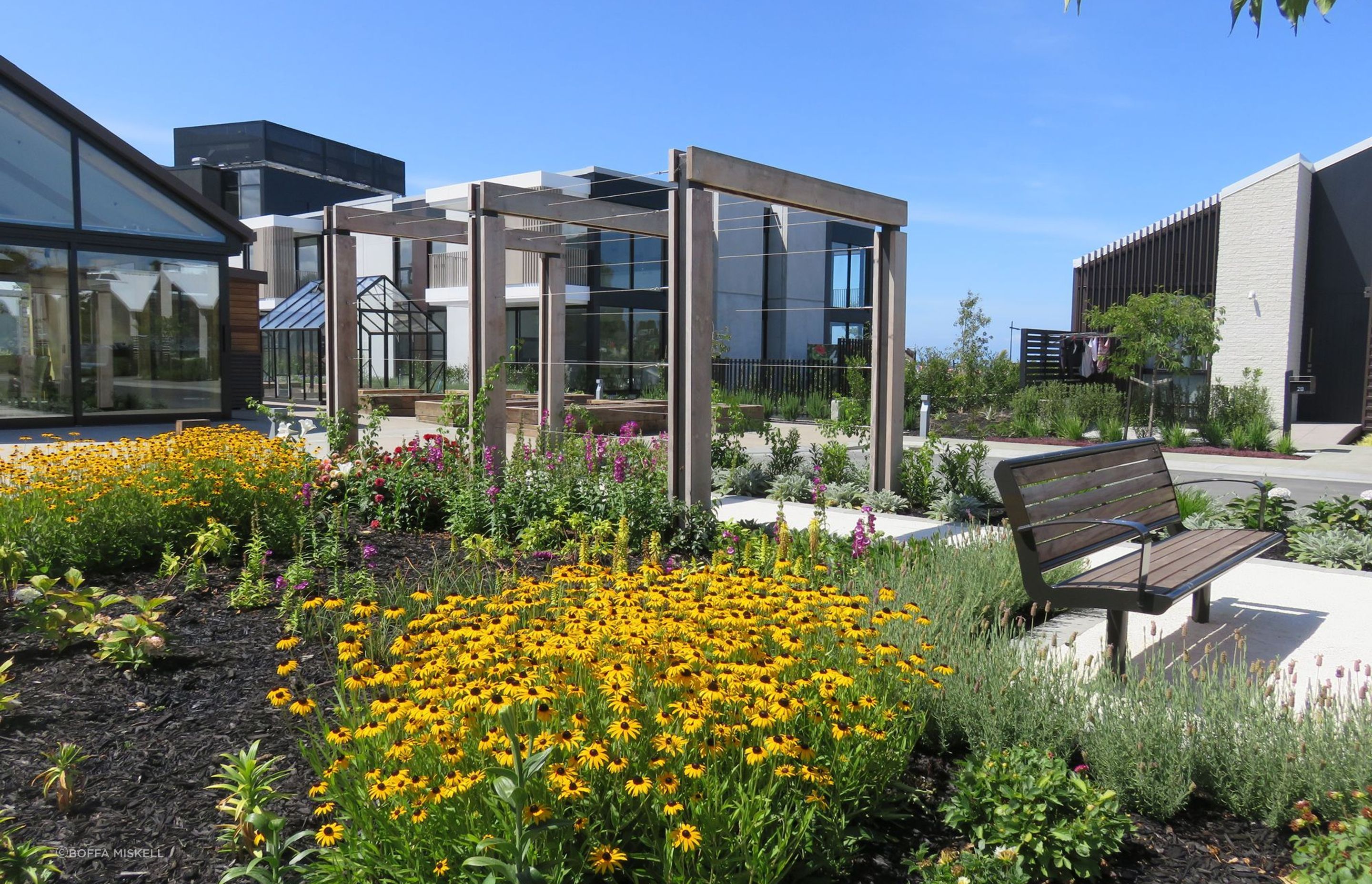 A cut flower garden can be utilised by residents looking to add some fresh flowers to their own decor.