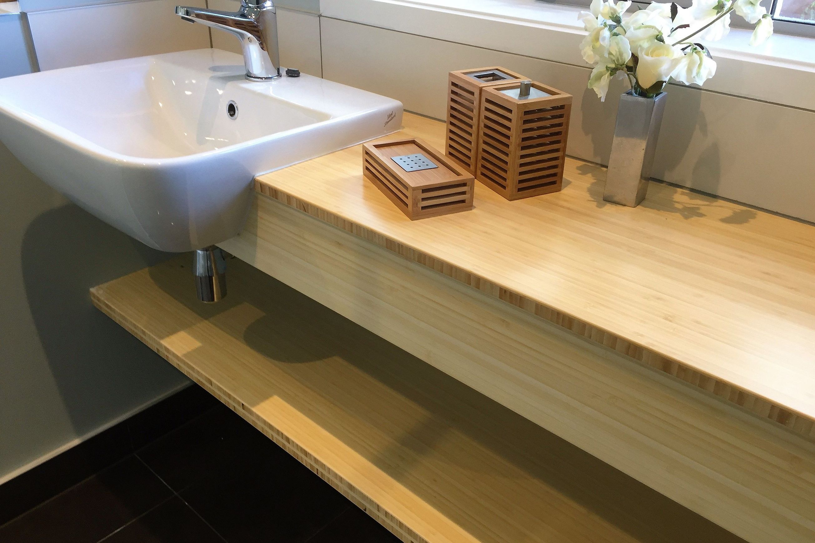 Vertical Bamboo Panel - Natural